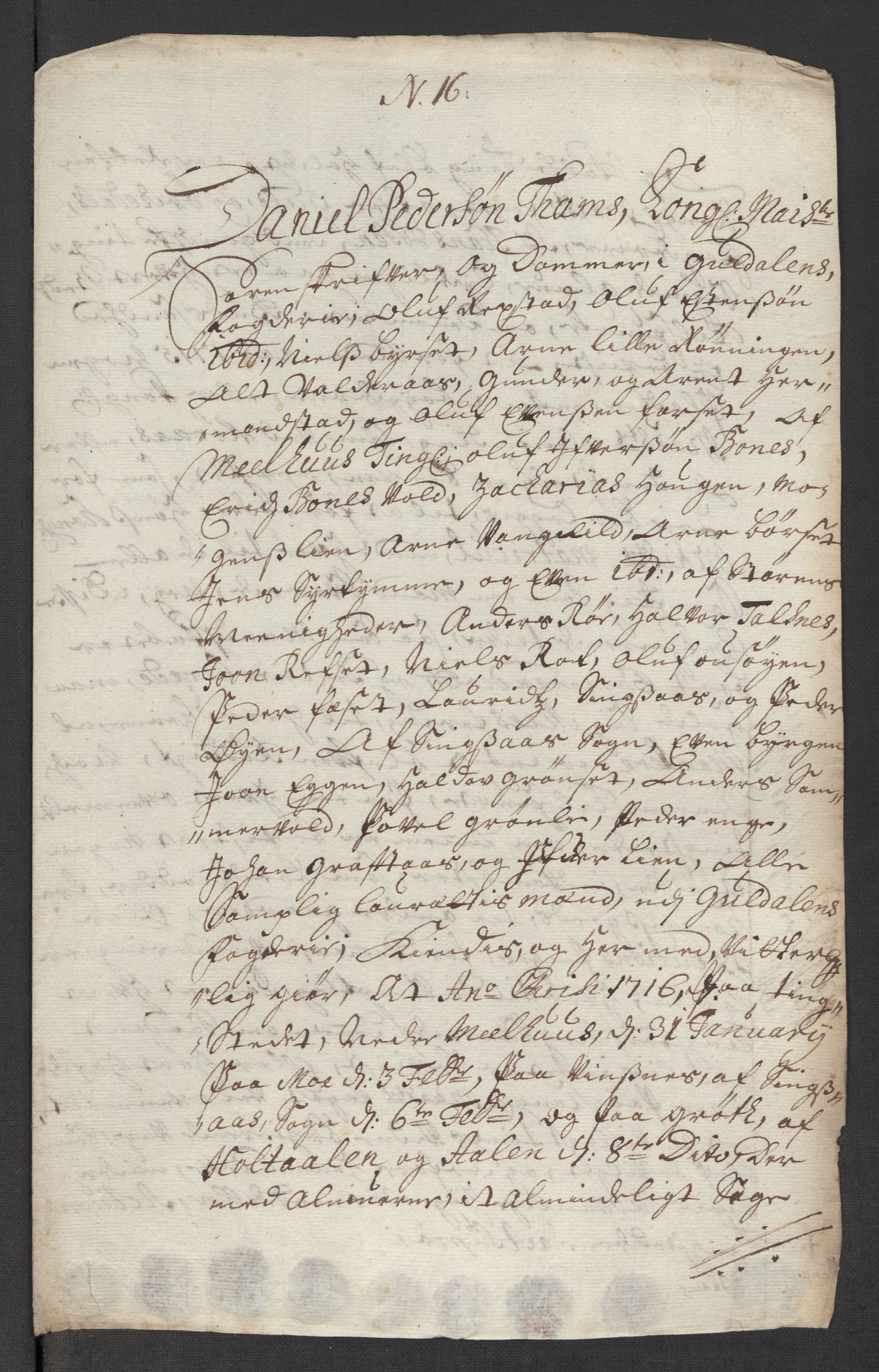 Rentekammeret inntil 1814, Reviderte regnskaper, Fogderegnskap, RA/EA-4092/R60/L3966: Fogderegnskap Orkdal og Gauldal, 1715, p. 408