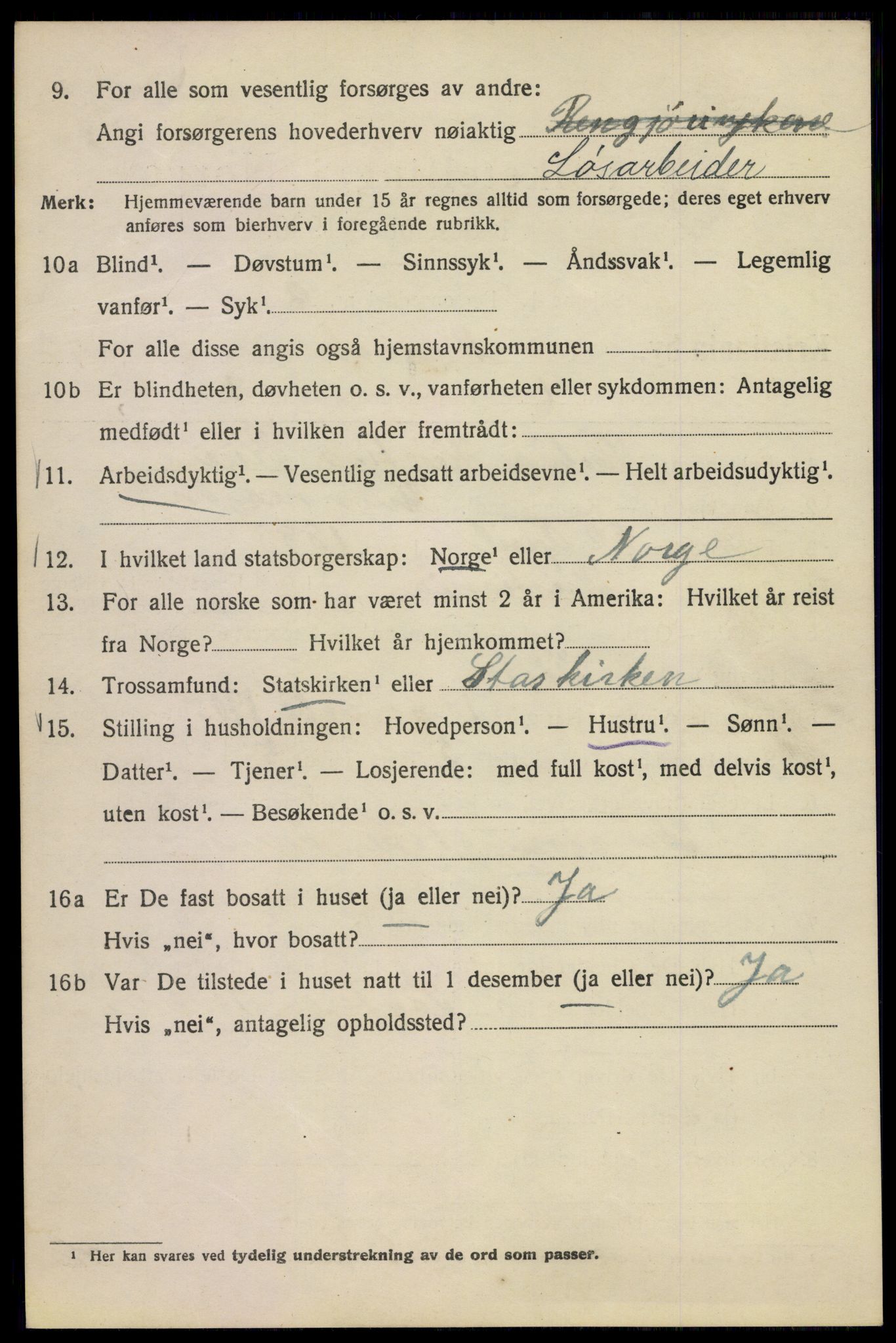 SAO, 1920 census for Kristiania, 1920, p. 374248