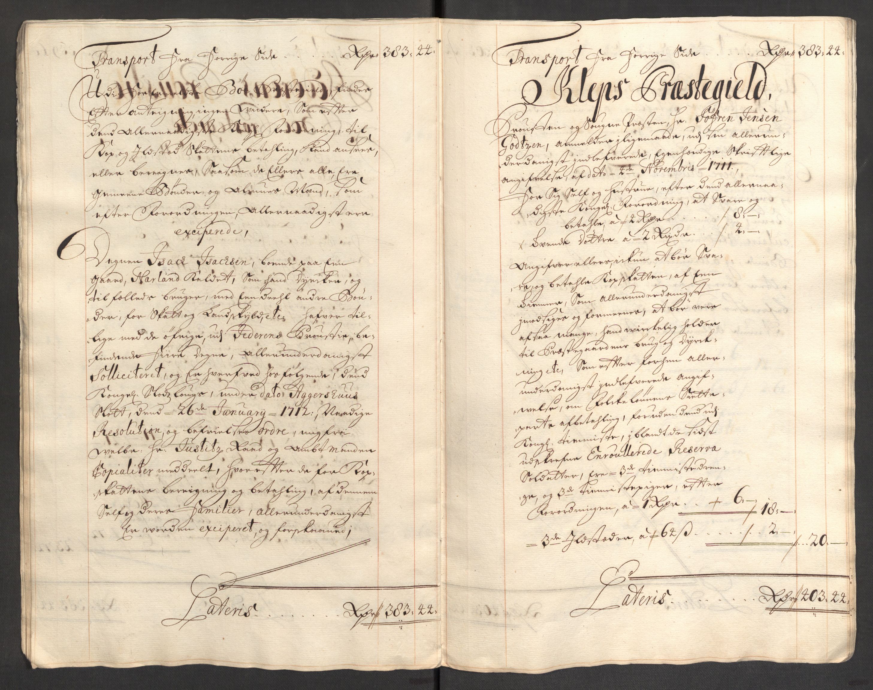 Rentekammeret inntil 1814, Reviderte regnskaper, Fogderegnskap, AV/RA-EA-4092/R46/L2735: Fogderegnskap Jæren og Dalane, 1711, p. 87