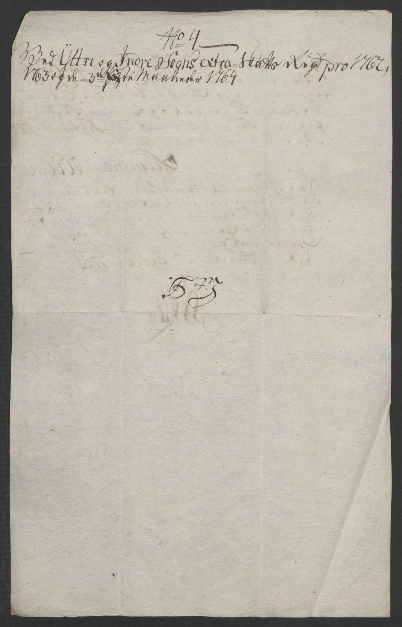 Rentekammeret inntil 1814, Realistisk ordnet avdeling, AV/RA-EA-4070/Ol/L0018: [Gg 10]: Ekstraskatten, 23.09.1762. Sogn, 1762-1772, p. 89