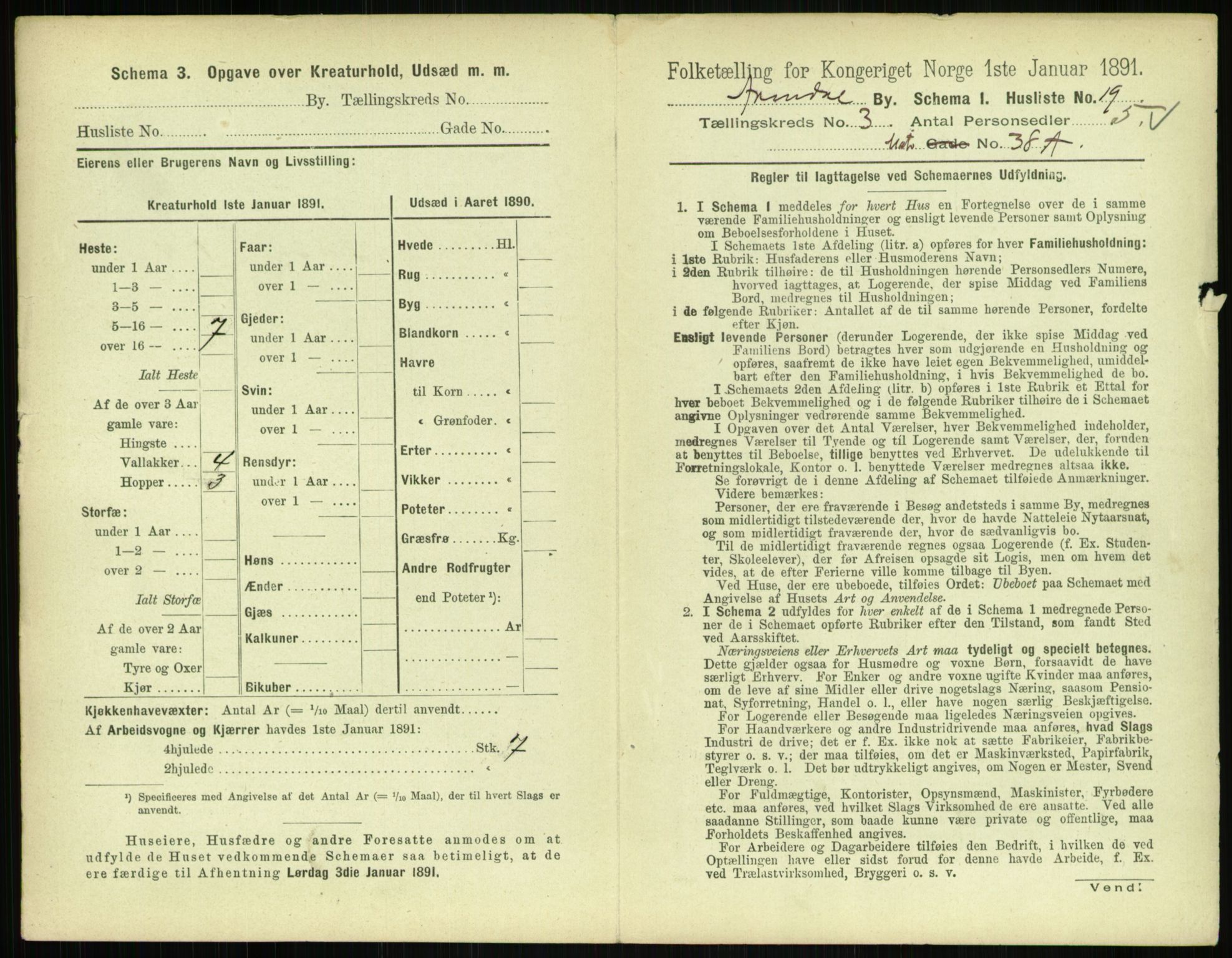 RA, 1891 census for 0903 Arendal, 1891, p. 160