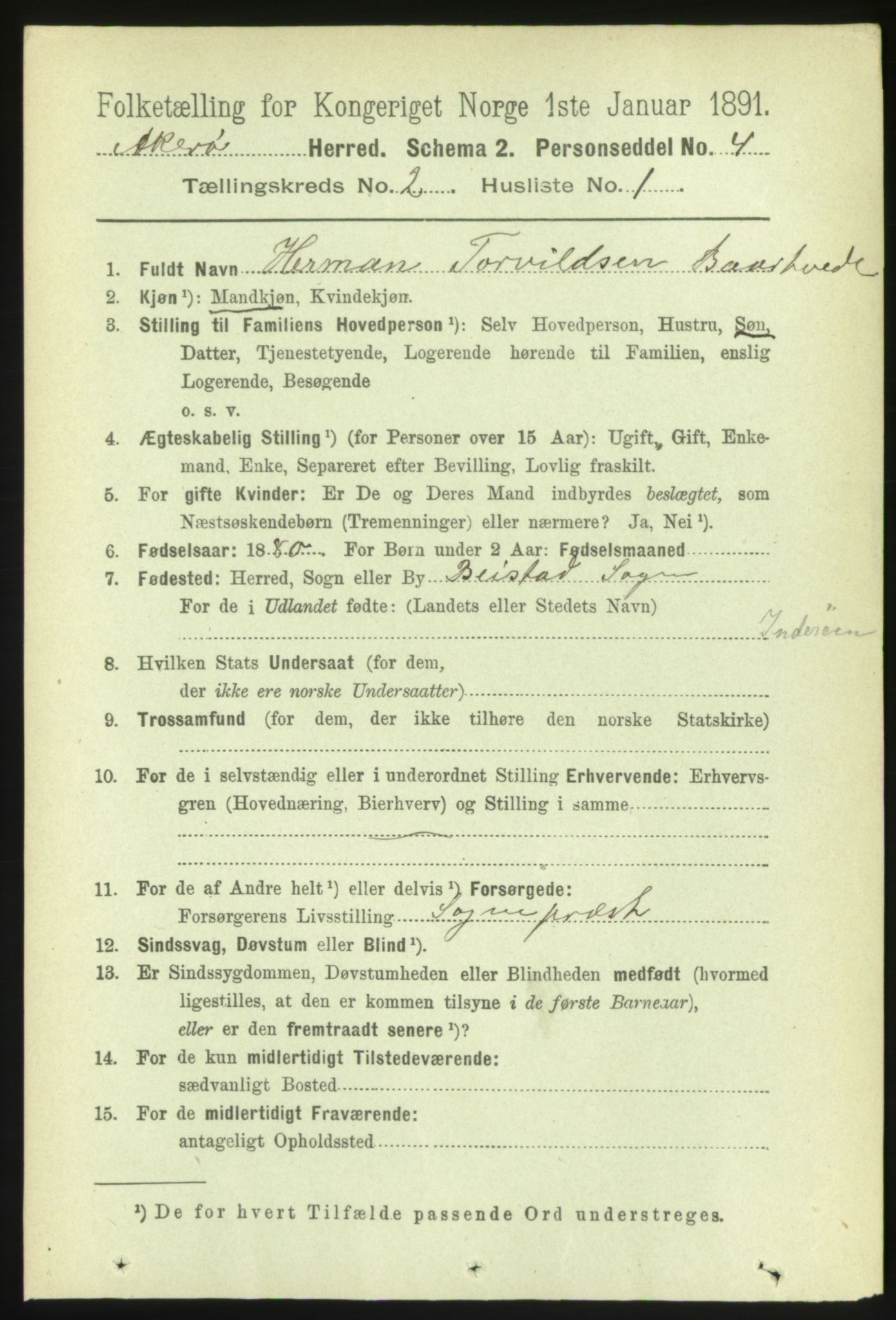 RA, 1891 census for 1545 Aukra, 1891, p. 669