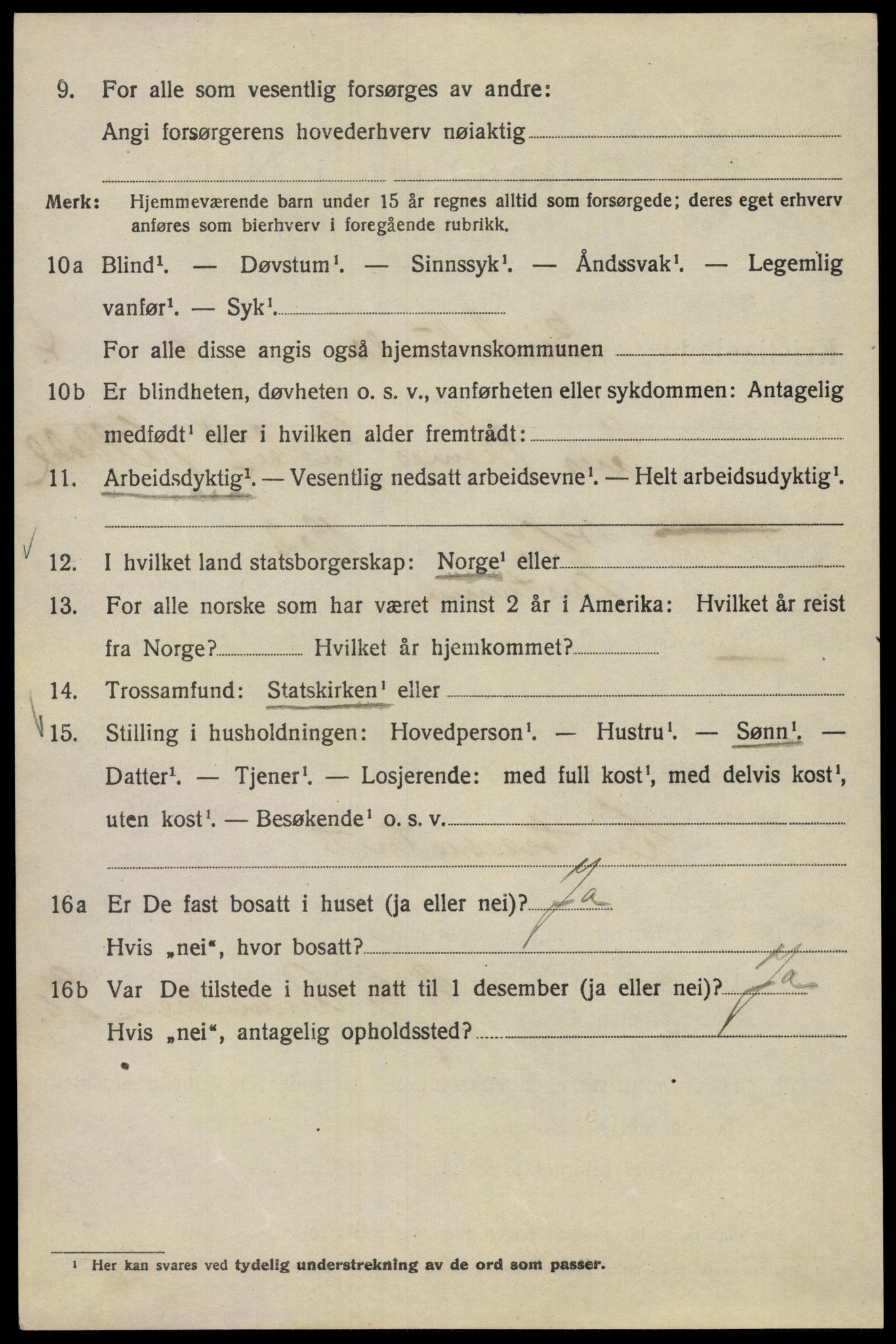 SAO, 1920 census for Kristiania, 1920, p. 156988