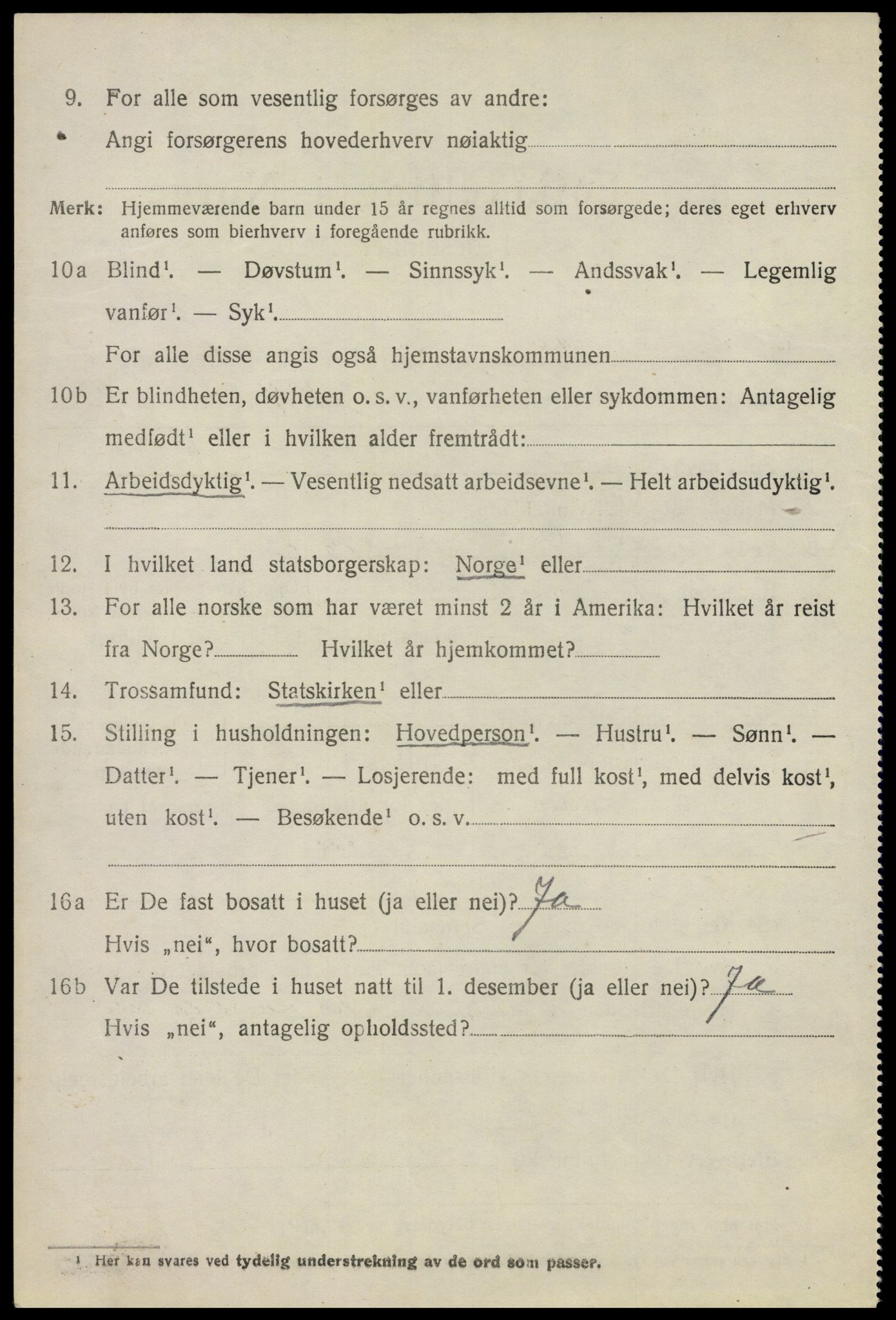 SAO, 1920 census for Høland, 1920, p. 8364