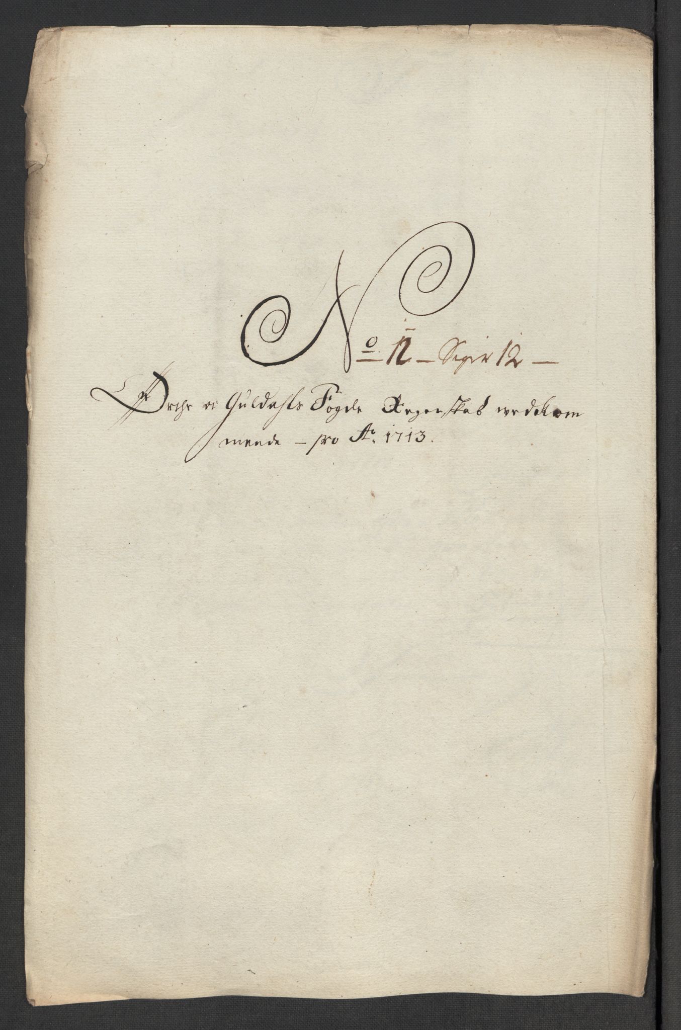 Rentekammeret inntil 1814, Reviderte regnskaper, Fogderegnskap, AV/RA-EA-4092/R60/L3964: Fogderegnskap Orkdal og Gauldal, 1713, p. 167