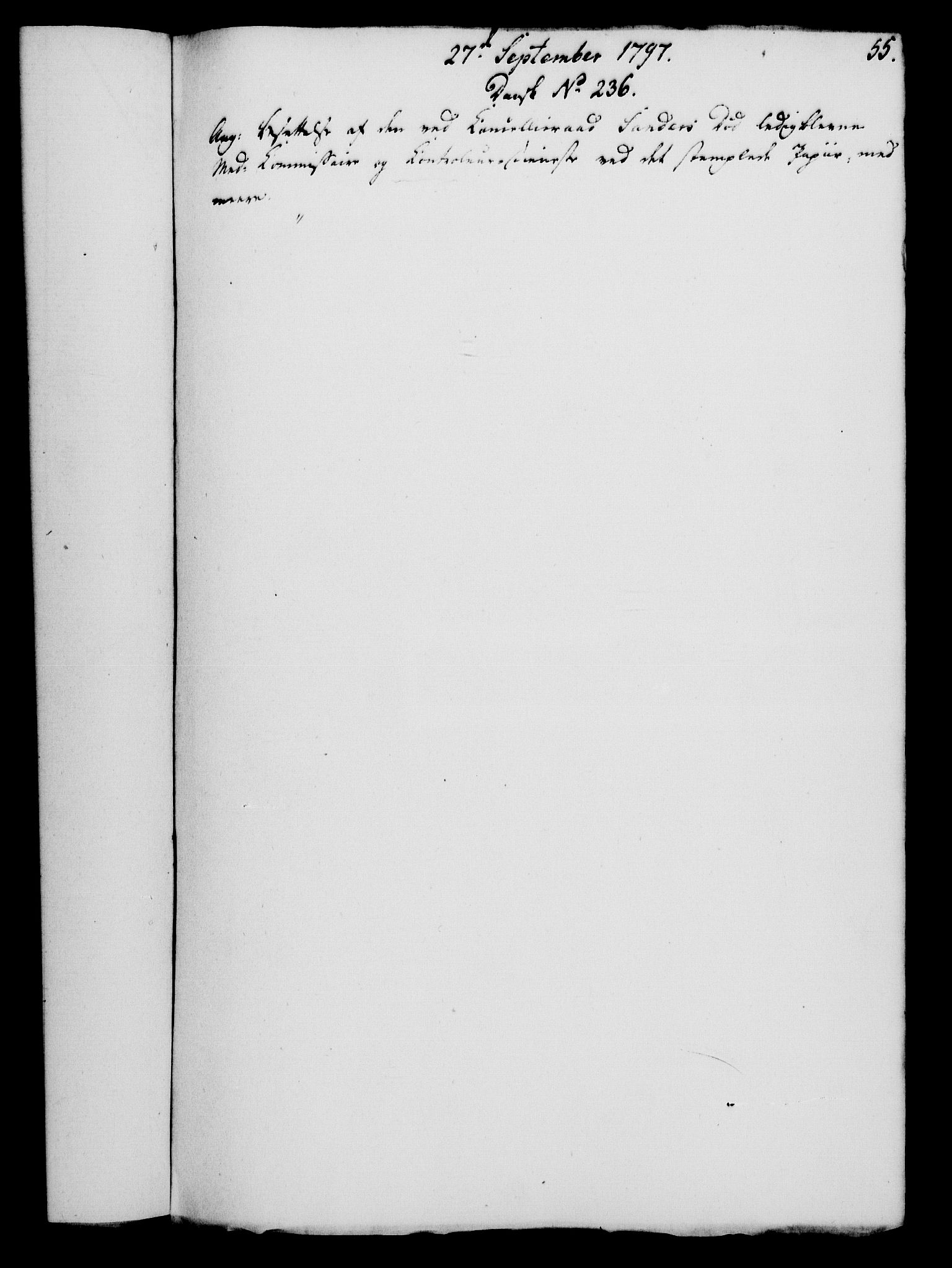 Rentekammeret, Kammerkanselliet, AV/RA-EA-3111/G/Gf/Gfa/L0079: Norsk relasjons- og resolusjonsprotokoll (merket RK 52.79), 1797, p. 287