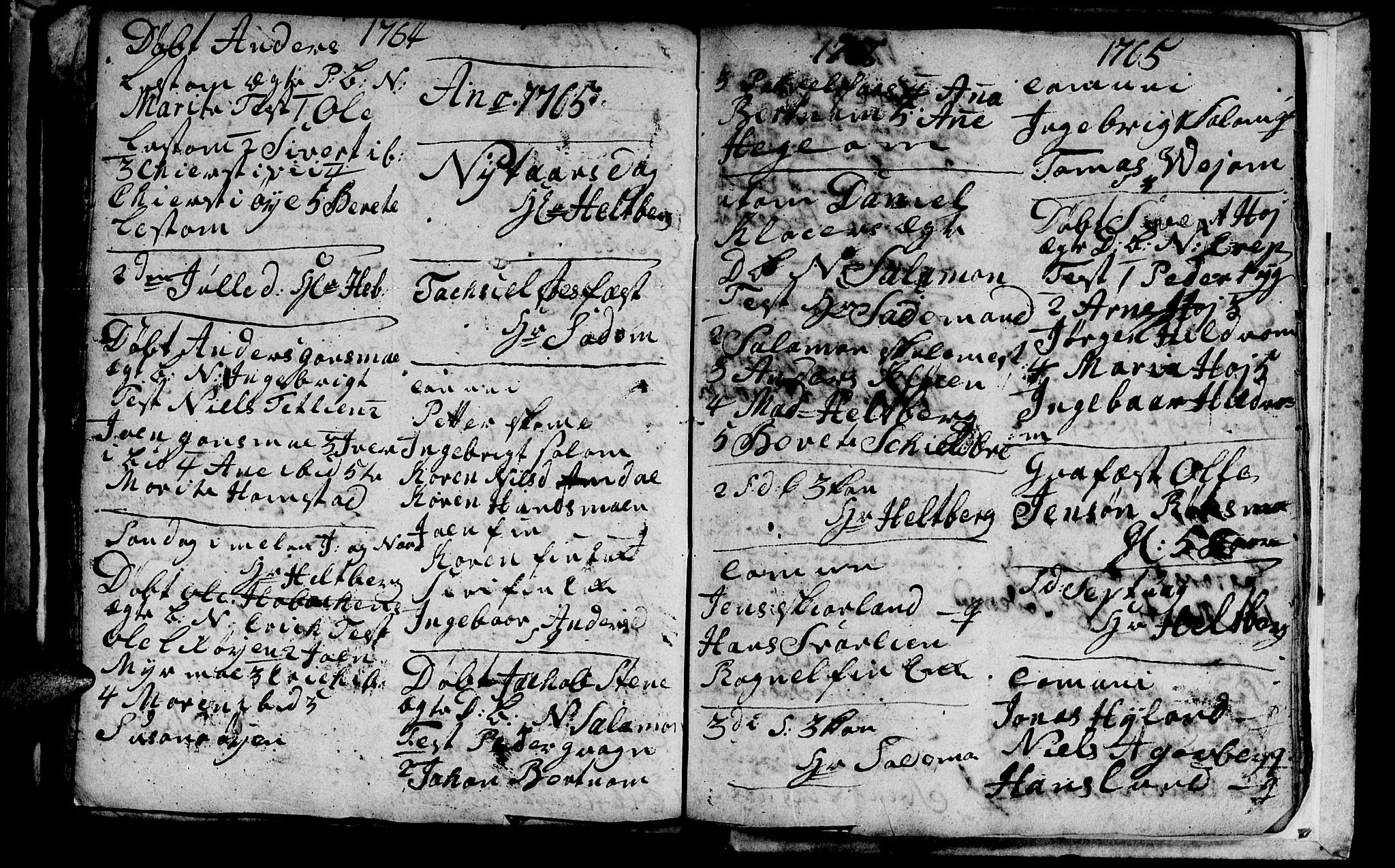 Ministerialprotokoller, klokkerbøker og fødselsregistre - Nord-Trøndelag, SAT/A-1458/764/L0543: Parish register (official) no. 764A03, 1758-1765