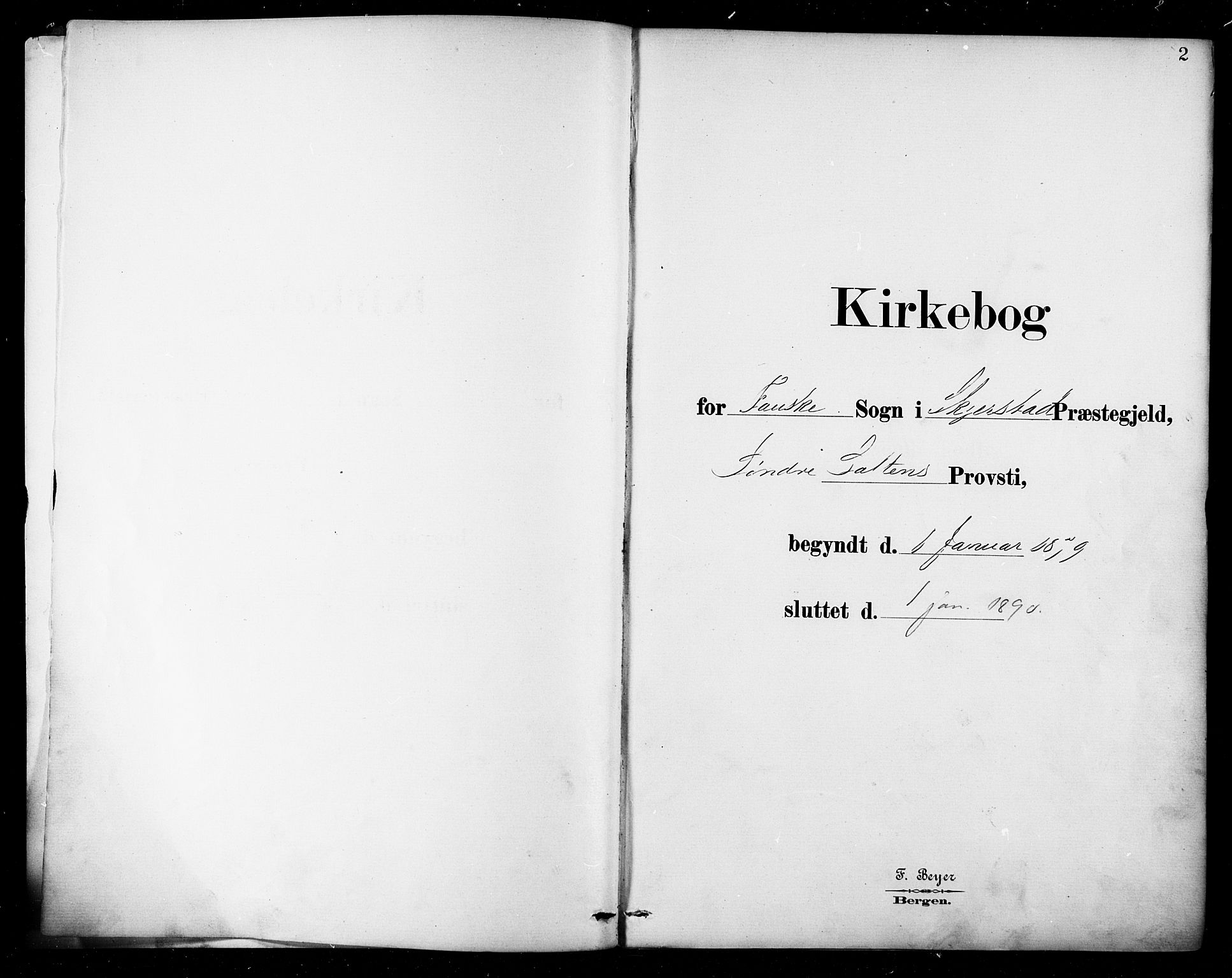 Ministerialprotokoller, klokkerbøker og fødselsregistre - Nordland, AV/SAT-A-1459/849/L0689: Parish register (official) no. 849A01, 1879-1889, p. 2