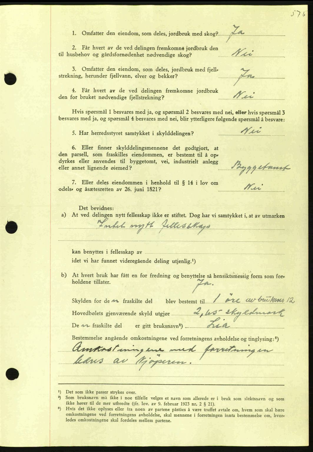 Nordmøre sorenskriveri, AV/SAT-A-4132/1/2/2Ca: Mortgage book no. A95, 1943-1943, Diary no: : 1658/1943