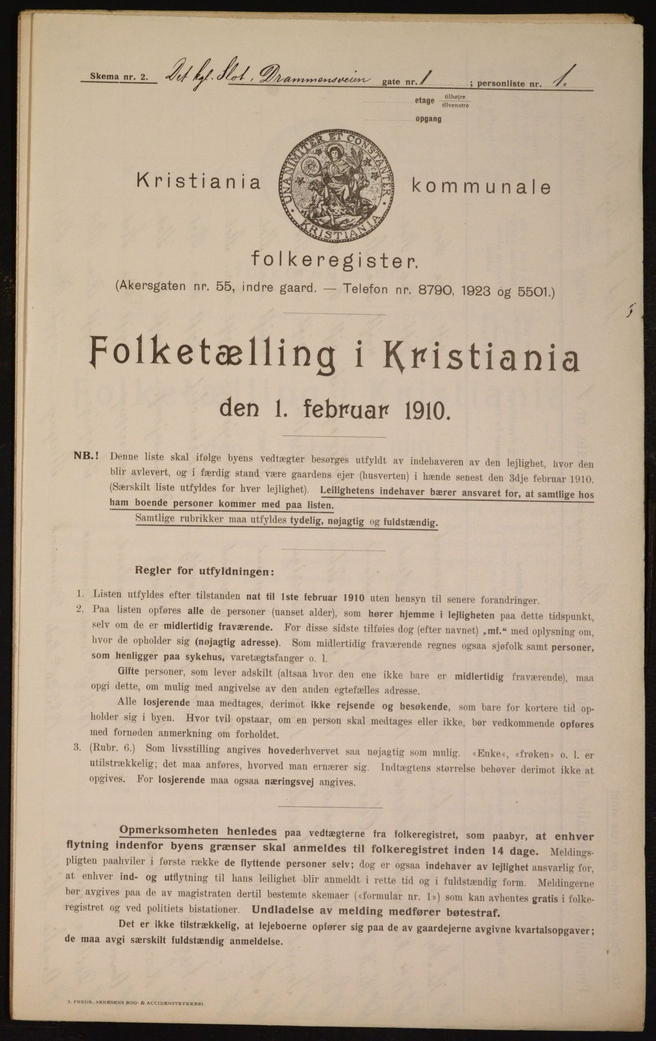 OBA, Municipal Census 1910 for Kristiania, 1910, p. 15547