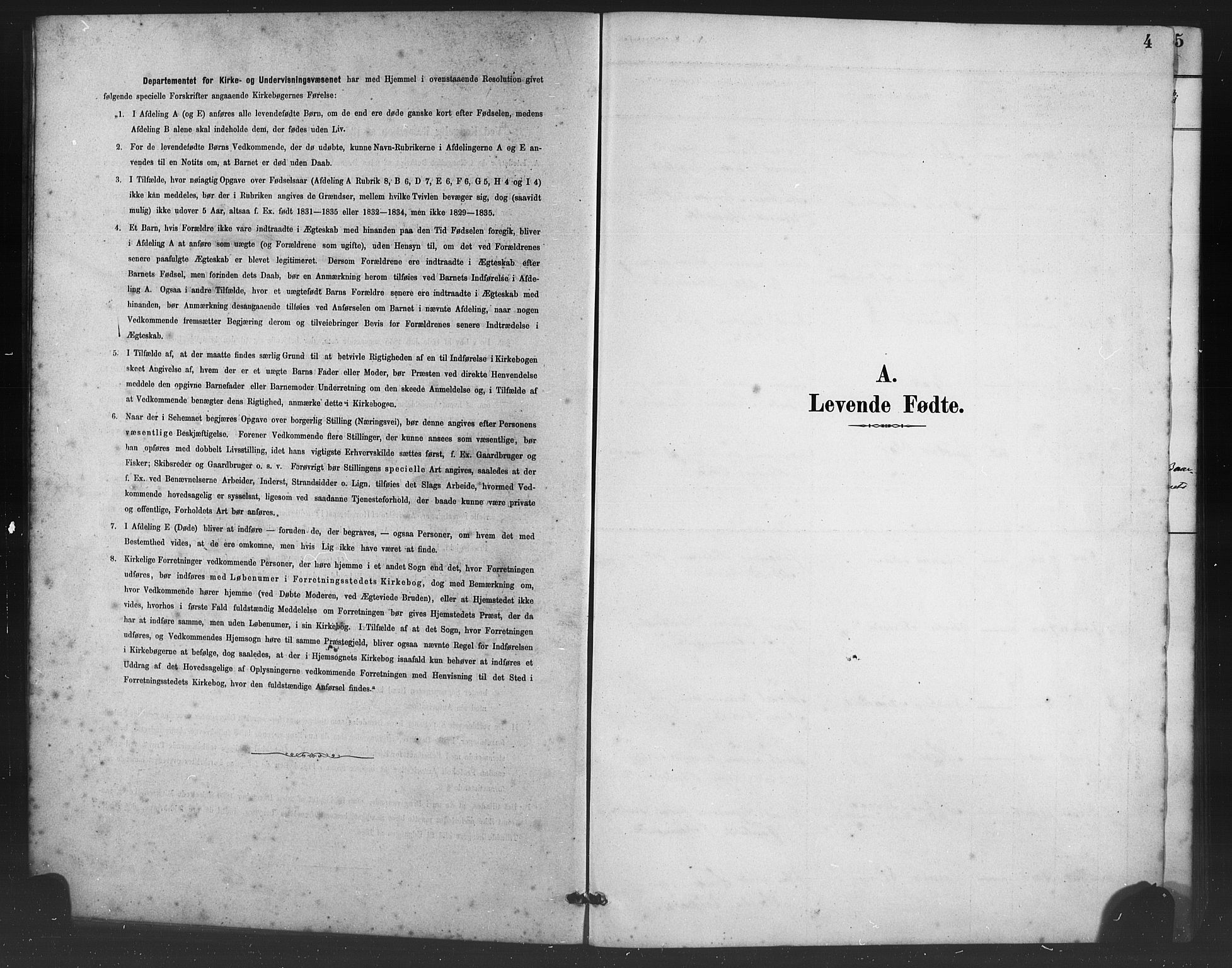 Sveio Sokneprestembete, SAB/A-78501/H/Hab: Parish register (copy) no. B 2, 1887-1911, p. 4