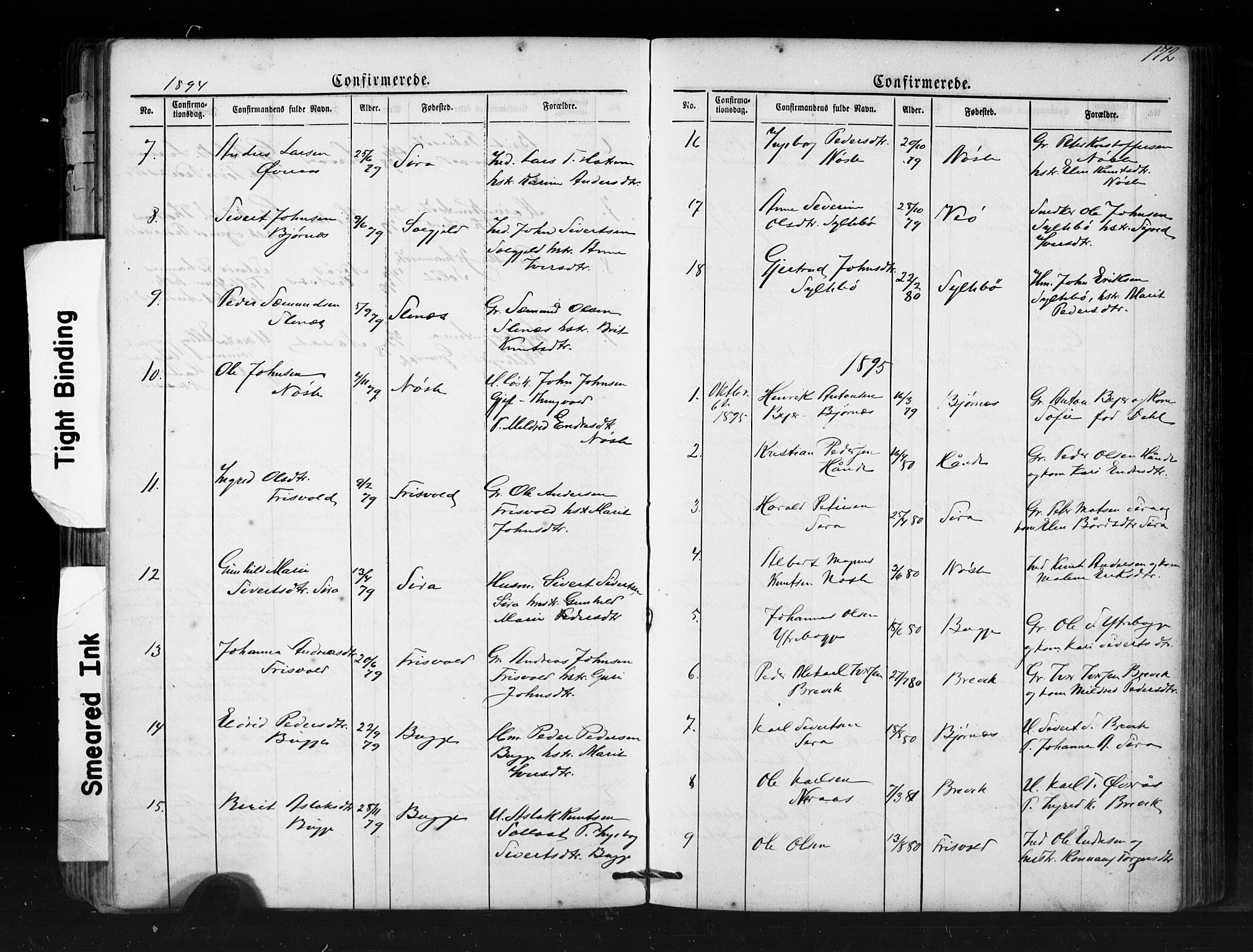Ministerialprotokoller, klokkerbøker og fødselsregistre - Møre og Romsdal, SAT/A-1454/552/L0638: Parish register (copy) no. 552C01, 1867-1902, p. 172