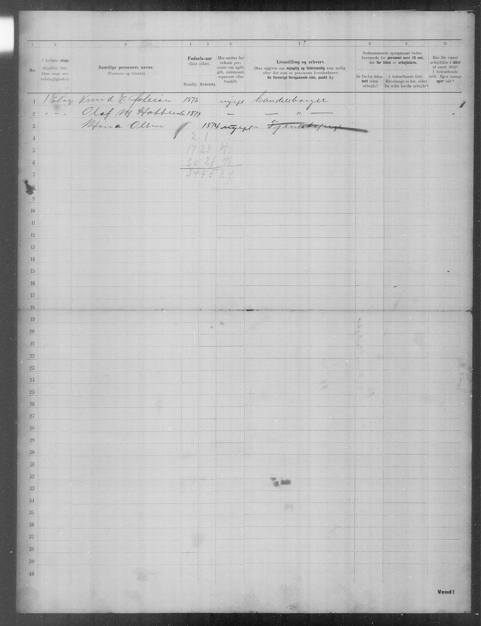 OBA, Municipal Census 1902 for Kristiania, 1902, p. 23793