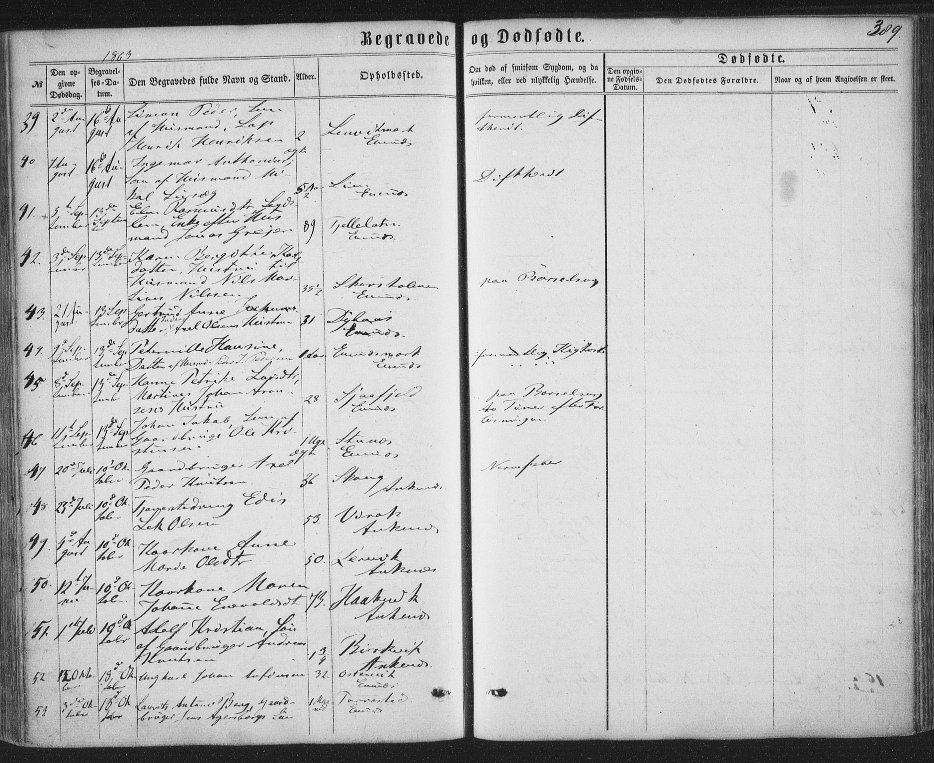 Ministerialprotokoller, klokkerbøker og fødselsregistre - Nordland, SAT/A-1459/863/L0896: Parish register (official) no. 863A08, 1861-1871, p. 389