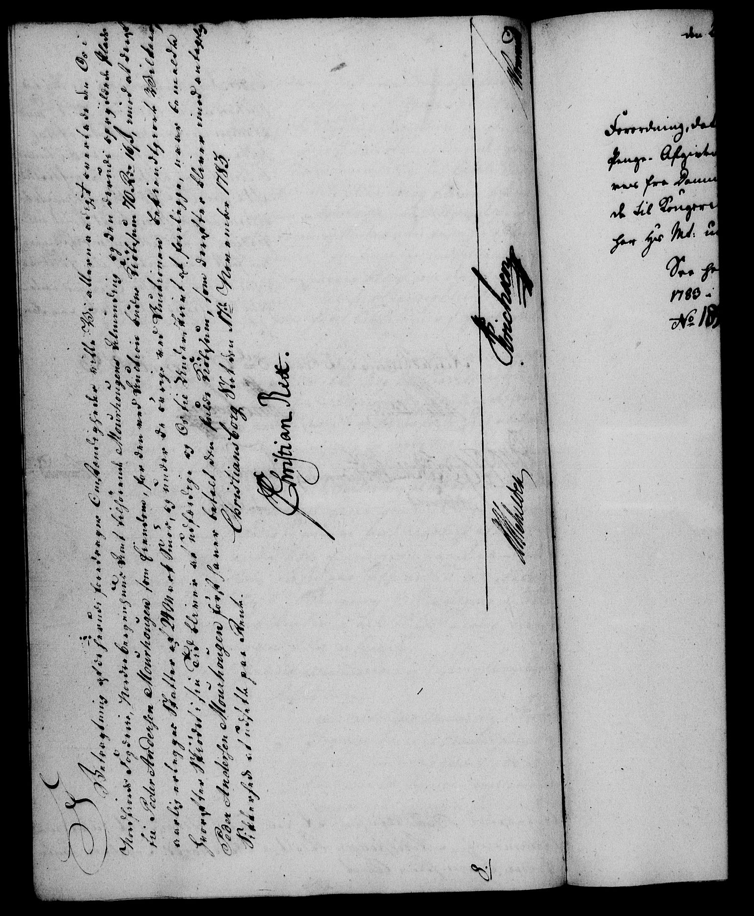 Rentekammeret, Kammerkanselliet, RA/EA-3111/G/Gf/Gfa/L0065: Norsk relasjons- og resolusjonsprotokoll (merket RK 52.65), 1783, p. 750
