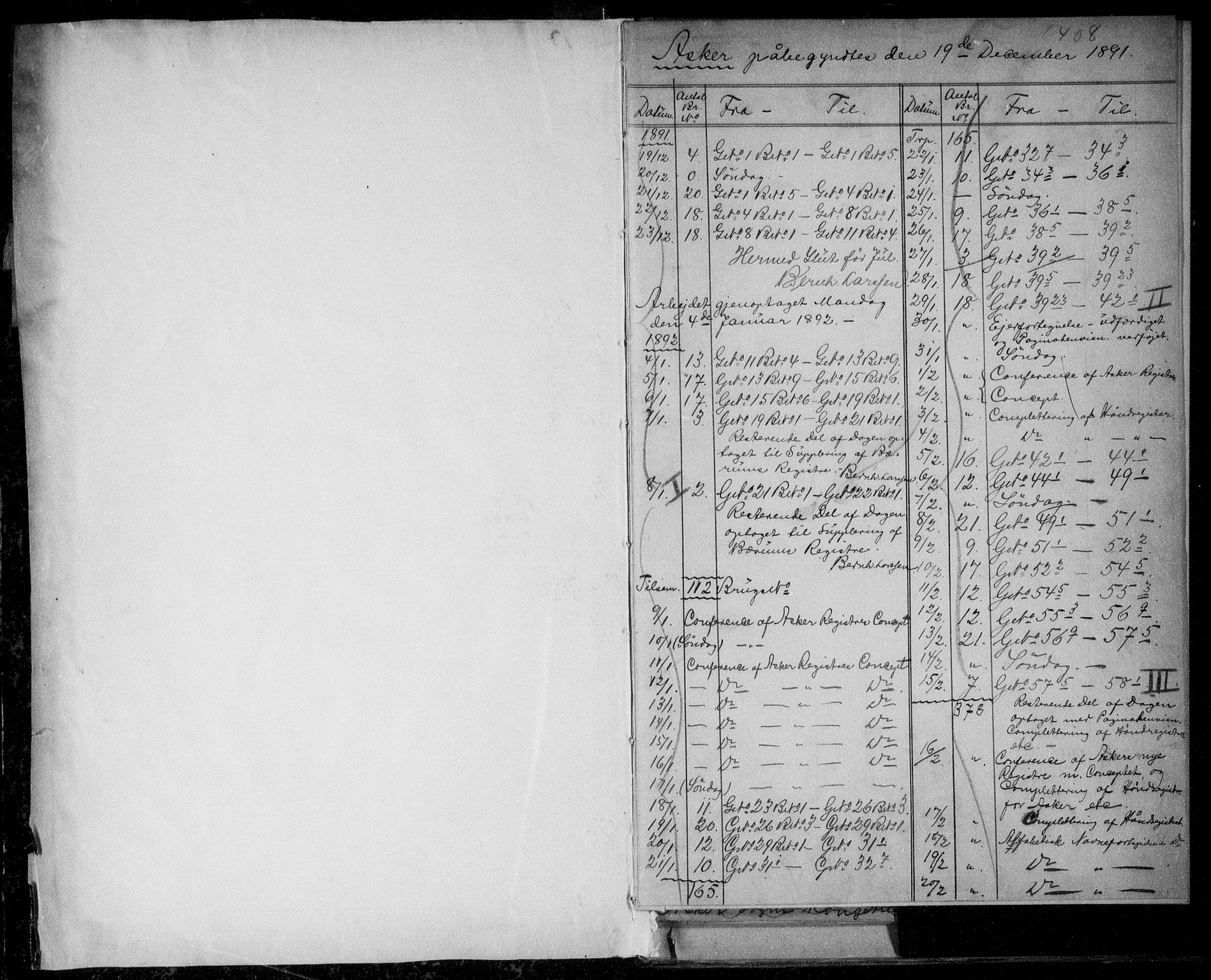 Aker sorenskriveri, SAO/A-10895/G/Ga/Gab/Gabi/L0004: Mortgage register no. IX 4, 1890-1890