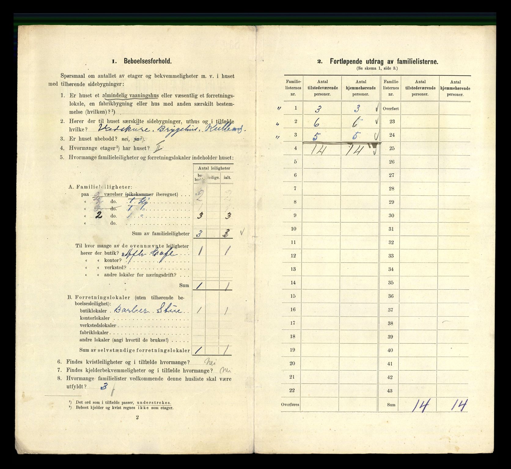 RA, 1910 census for Kristiania, 1910, p. 33616