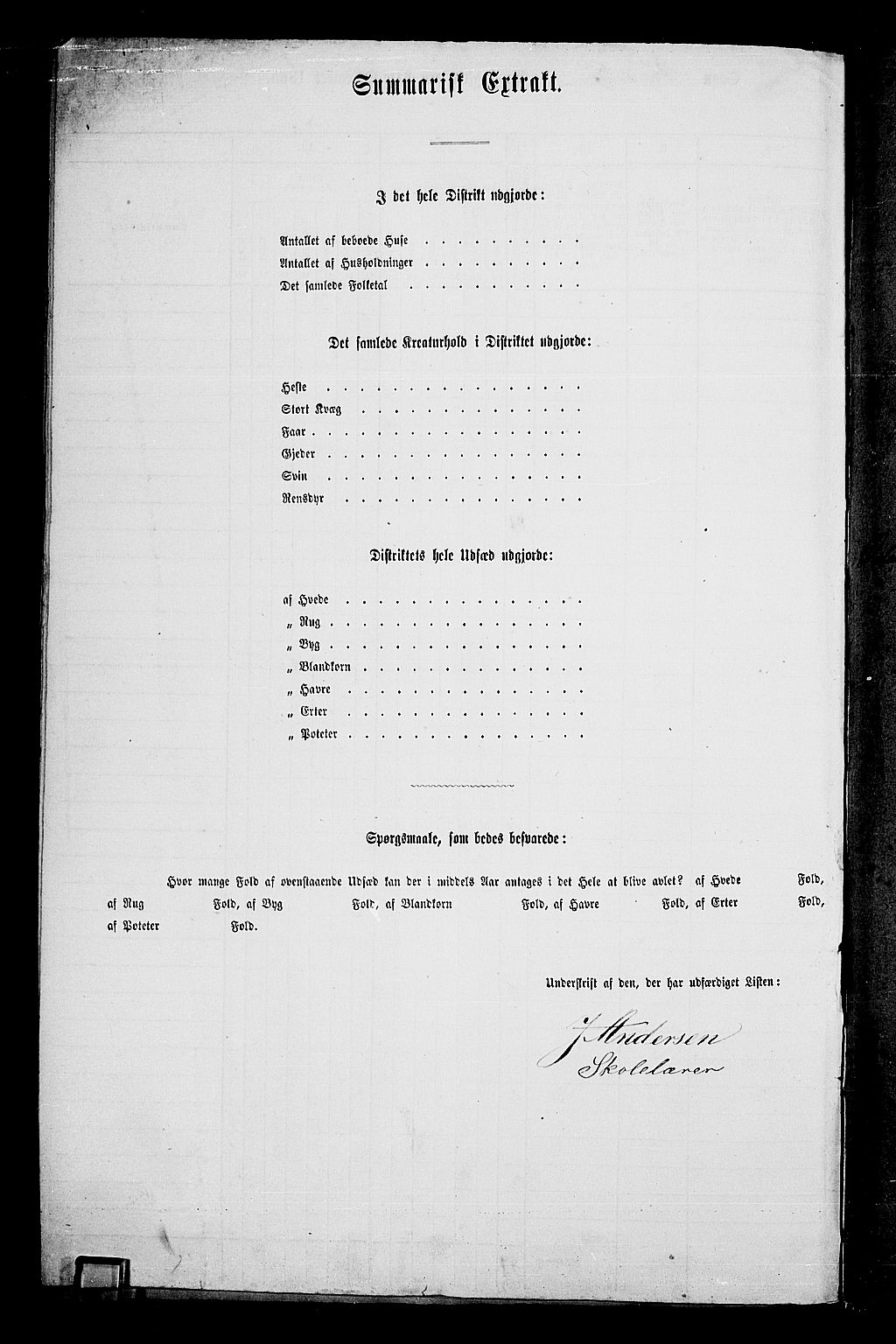 RA, 1865 census for Varteig, 1865, p. 49