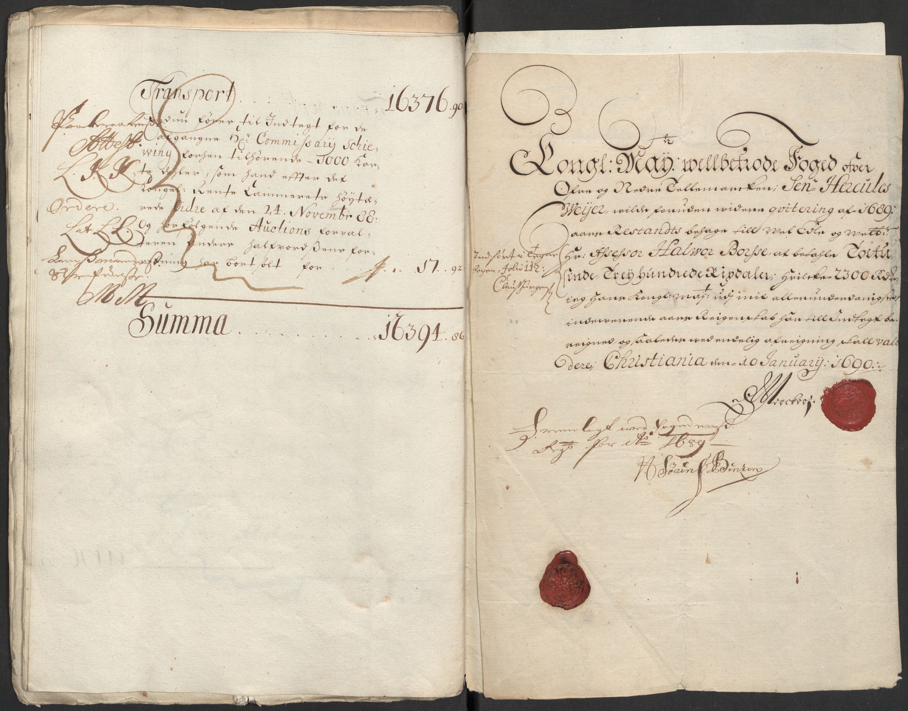 Rentekammeret inntil 1814, Reviderte regnskaper, Fogderegnskap, AV/RA-EA-4092/R35/L2086: Fogderegnskap Øvre og Nedre Telemark, 1687-1689, p. 26