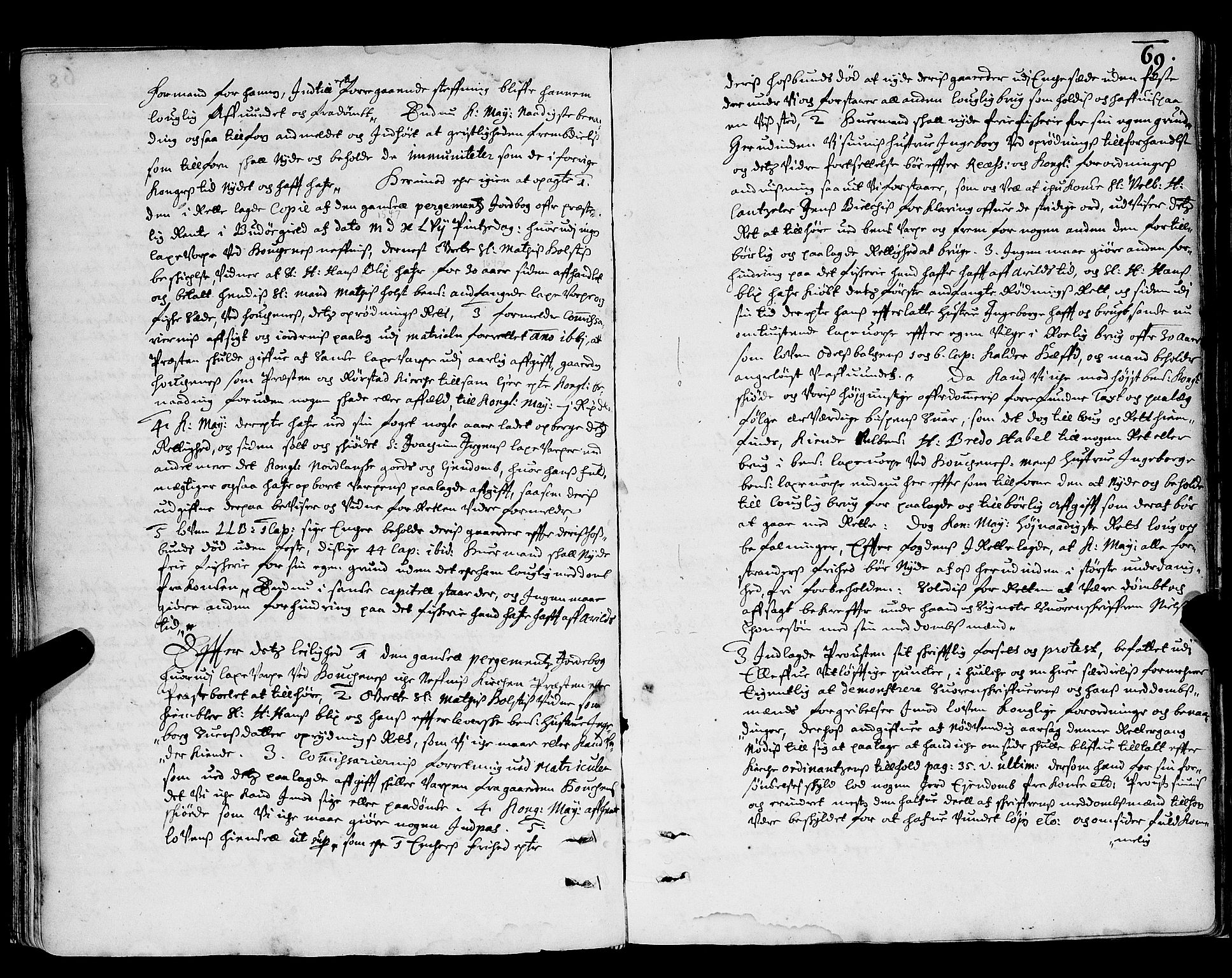 Nordland og Finnmarks lagstol, SAT/A-5608/X/L0002: Justisprotokoll, 1666-1690, p. 69