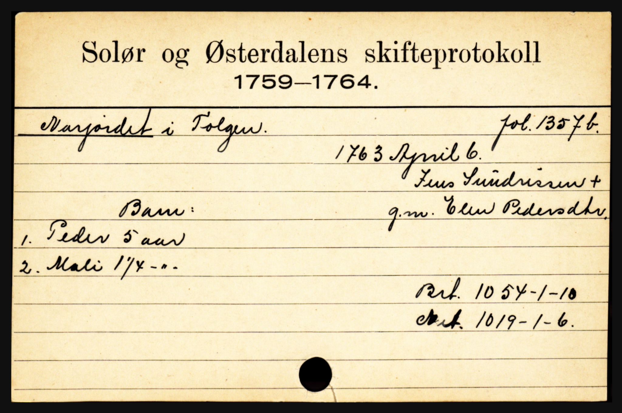 Solør og Østerdalen sorenskriveri, SAH/TING-024/J, 1716-1774, p. 4089
