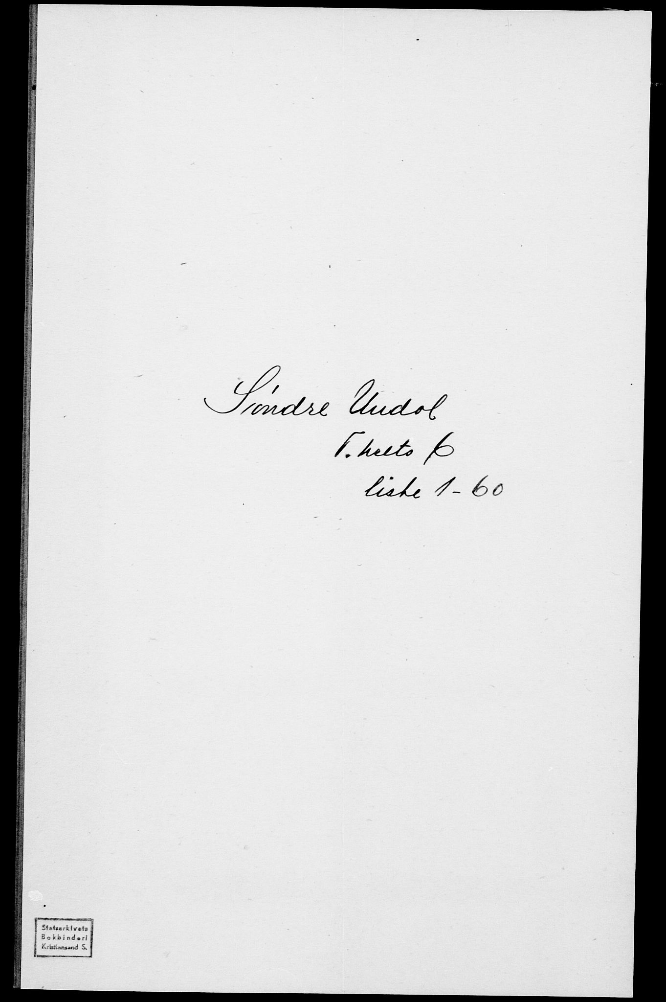 SAK, 1875 census for 1029P Sør-Audnedal, 1875, p. 700