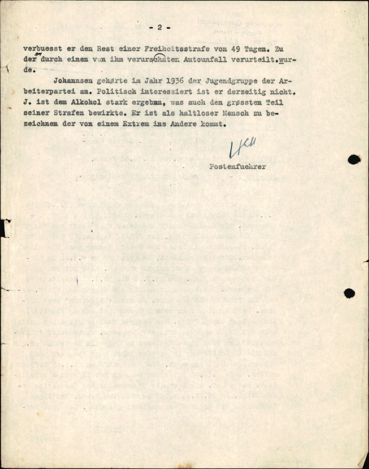 Forsvarets Overkommando. 2 kontor. Arkiv 11.4. Spredte tyske arkivsaker, AV/RA-RAFA-7031/D/Dar/Darc/L0004: Sicherheitspolizei (Sipo) i Narvik, 1940-1943, p. 594