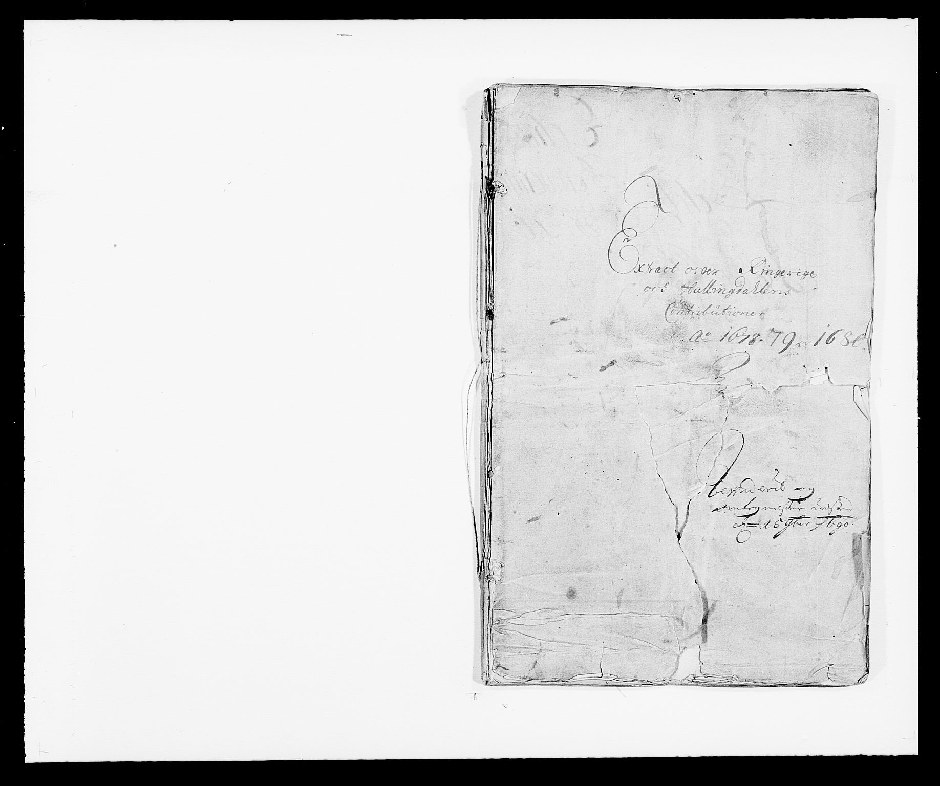 Rentekammeret inntil 1814, Reviderte regnskaper, Fogderegnskap, RA/EA-4092/R21/L1443: Fogderegnskap Ringerike og Hallingdal, 1678-1680, p. 1