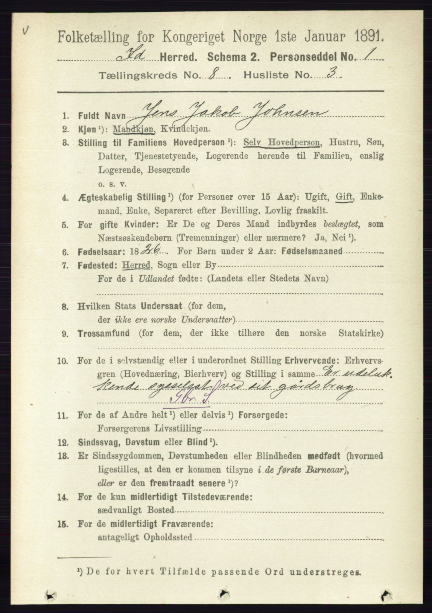 RA, 1891 census for 0117 Idd, 1891, p. 4759