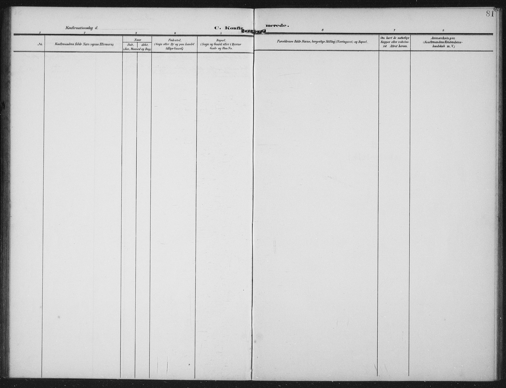 Helleland sokneprestkontor, AV/SAST-A-101810: Parish register (official) no. A 12, 1906-1923, p. 81