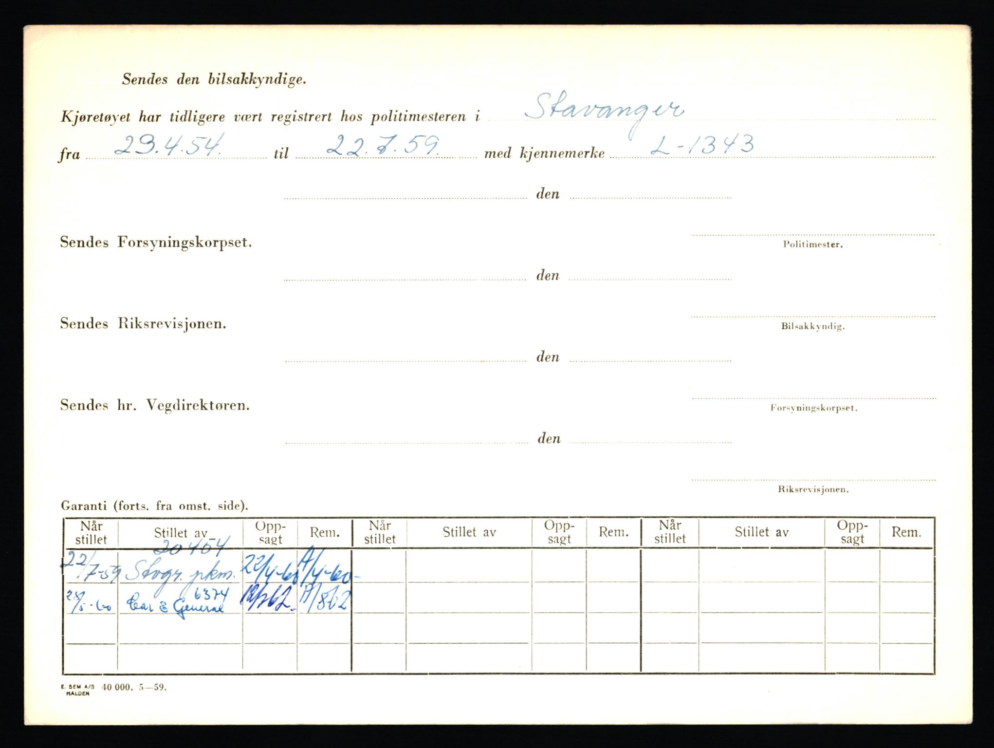 Stavanger trafikkstasjon, AV/SAST-A-101942/0/F/L0065: L-65400 - L-67649, 1930-1971, p. 1350