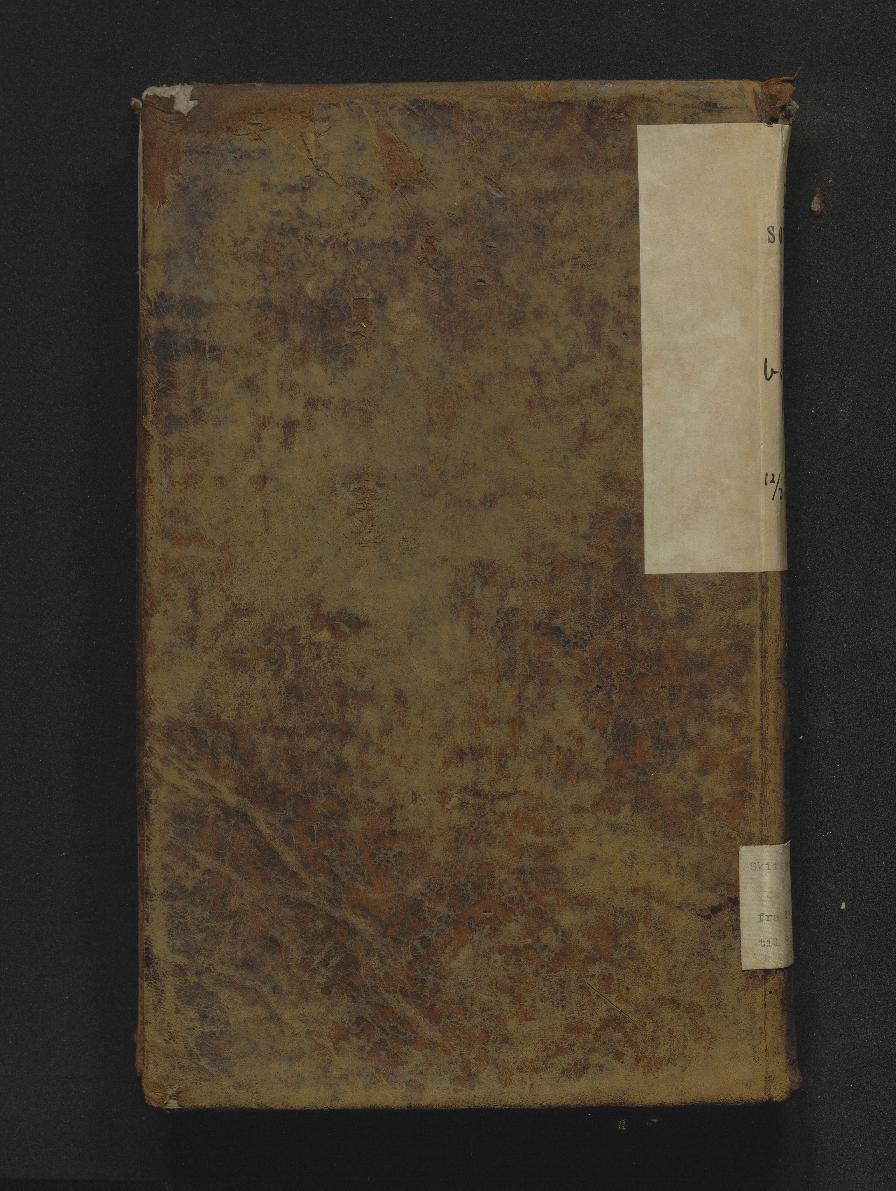 Bamble sorenskriveri, SAKO/A-214/H/Hb/Hbc/L0004: Skifteforhandlingsprotokoll, 1860-1866