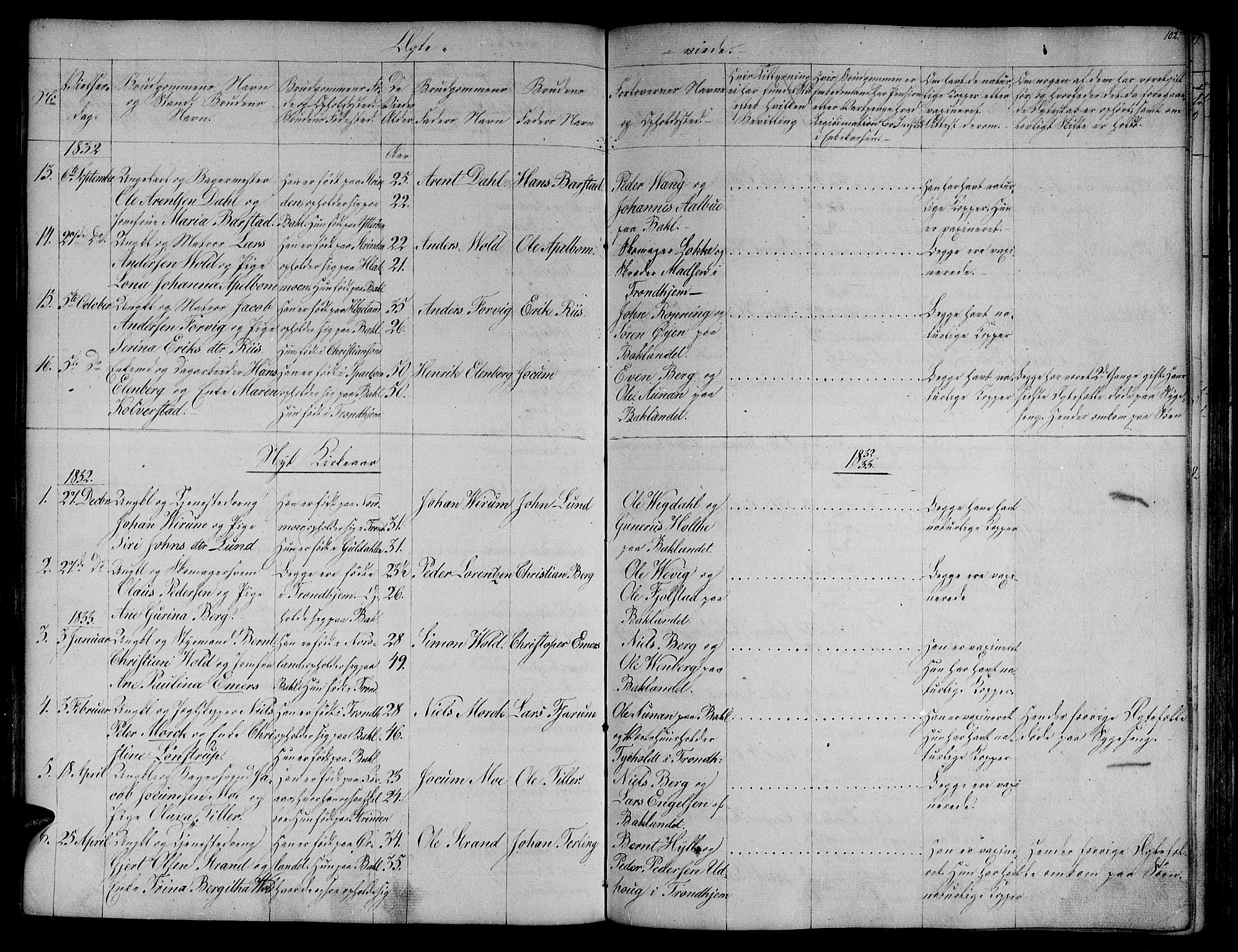 Ministerialprotokoller, klokkerbøker og fødselsregistre - Sør-Trøndelag, SAT/A-1456/604/L0182: Parish register (official) no. 604A03, 1818-1850, p. 102