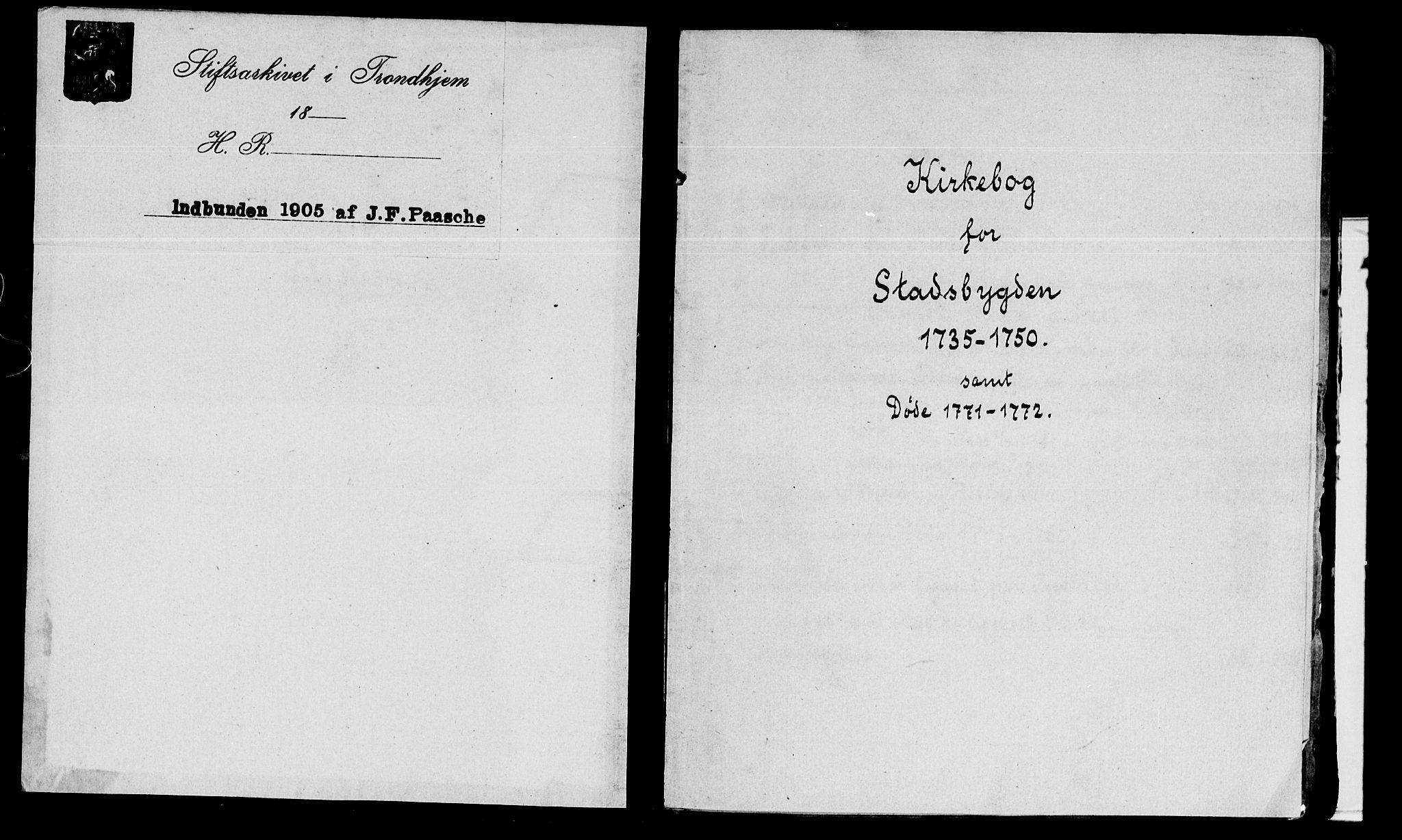 Ministerialprotokoller, klokkerbøker og fødselsregistre - Sør-Trøndelag, SAT/A-1456/646/L0604: Parish register (official) no. 646A02, 1735-1750