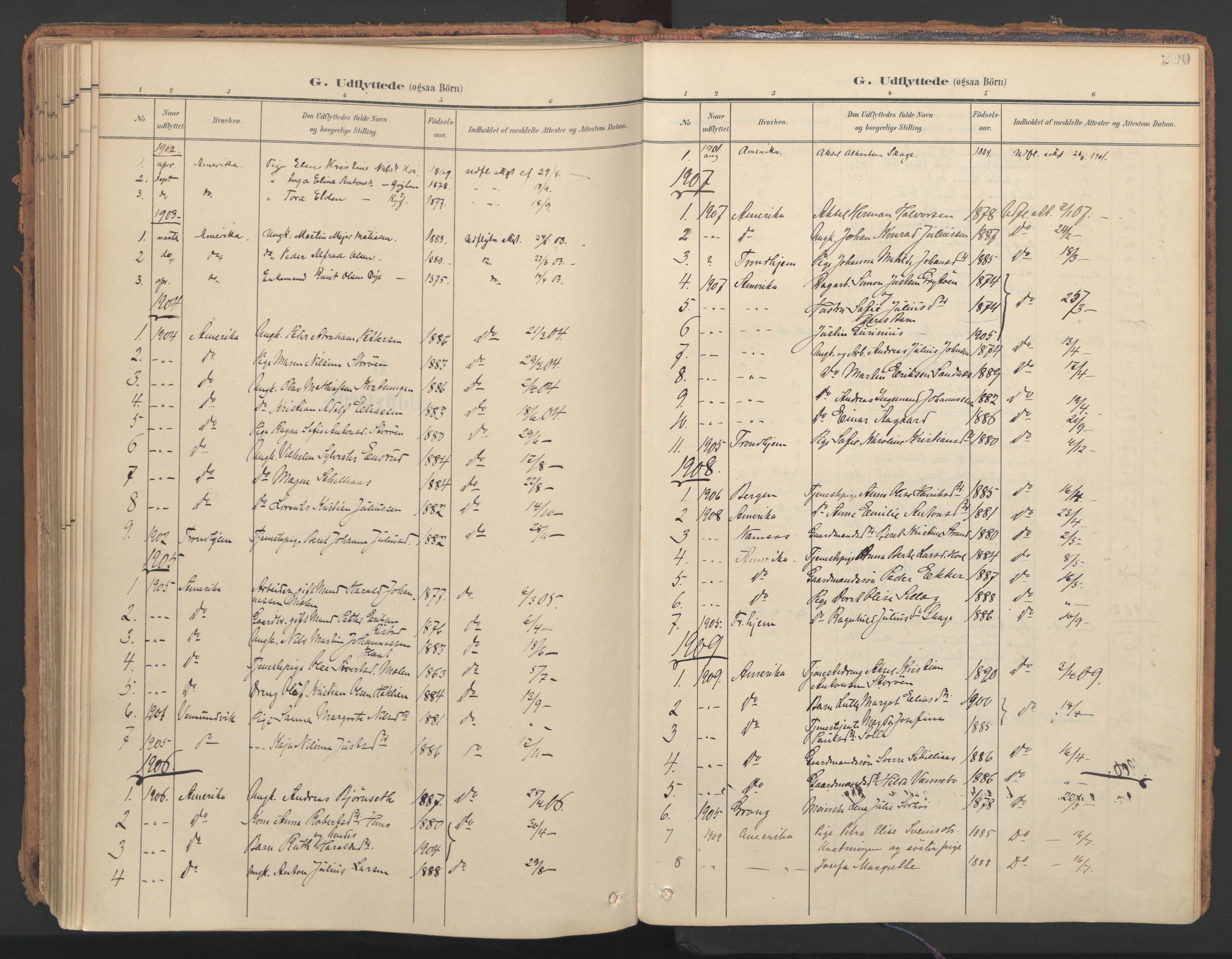 Ministerialprotokoller, klokkerbøker og fødselsregistre - Nord-Trøndelag, AV/SAT-A-1458/766/L0564: Parish register (official) no. 767A02, 1900-1932, p. 200