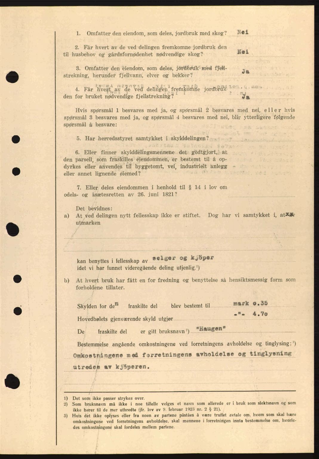 Nordfjord sorenskriveri, SAB/A-2801/02/02b/02bj/L0007: Mortgage book no. A7, 1941-1943, Diary no: : 450/1942