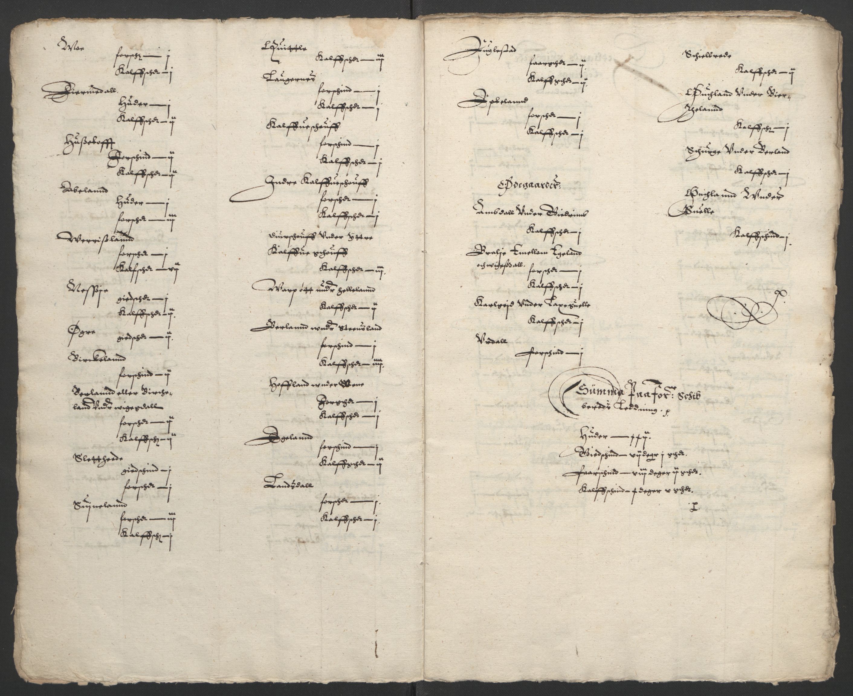 Stattholderembetet 1572-1771, RA/EA-2870/Ek/L0002/0003: Jordebøker til utlikning av garnisonsskatt 1624-1626: / Jordebøker for Stavanger len, 1624-1626, p. 66