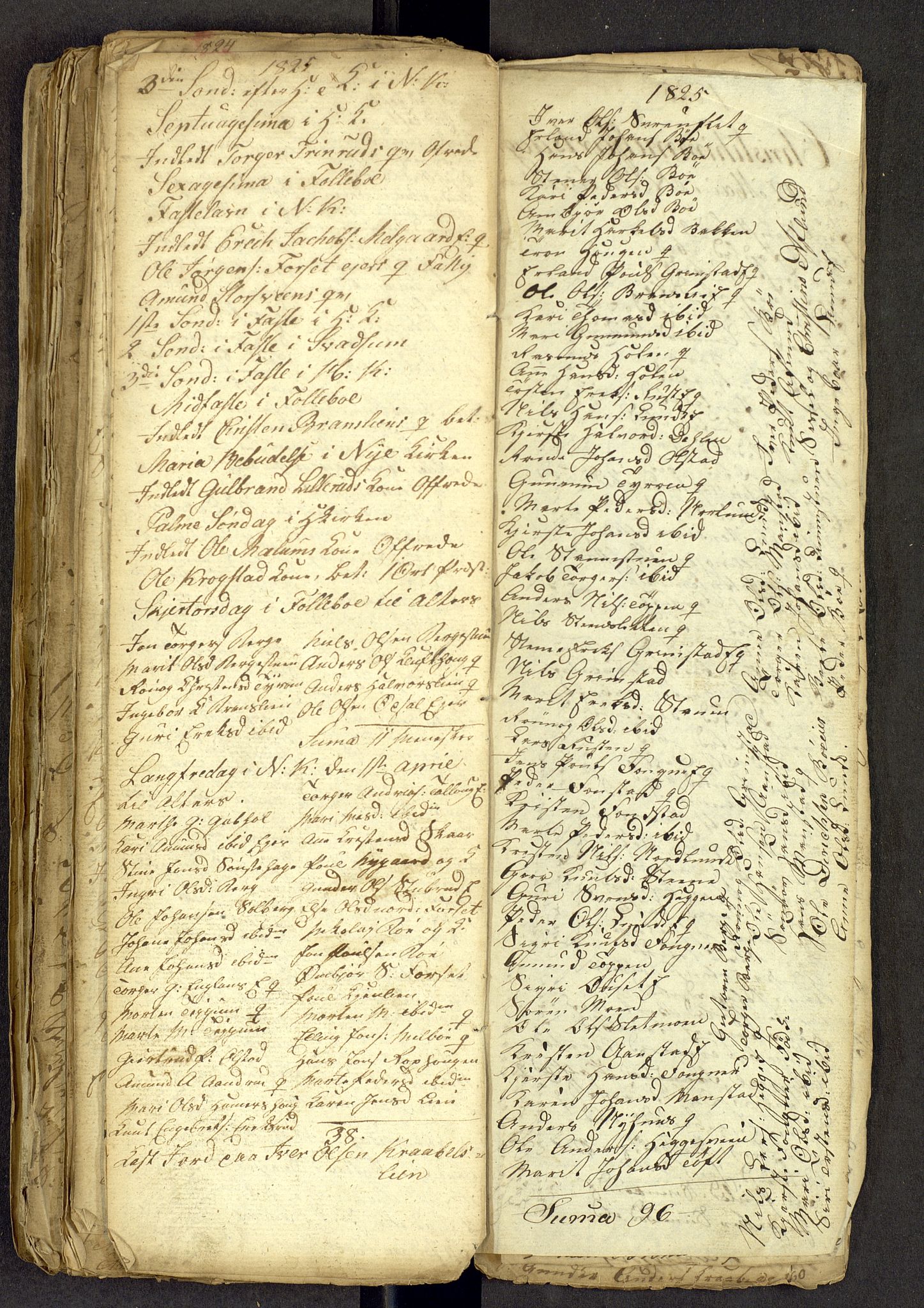 Gausdal prestekontor, SAH/PREST-090/H/Ha: Parish register draft no. -, 1809-1827