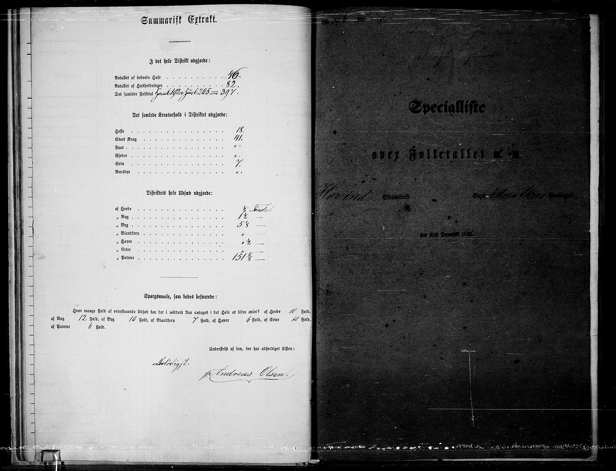 RA, 1865 census for Østre Aker, 1865, p. 251