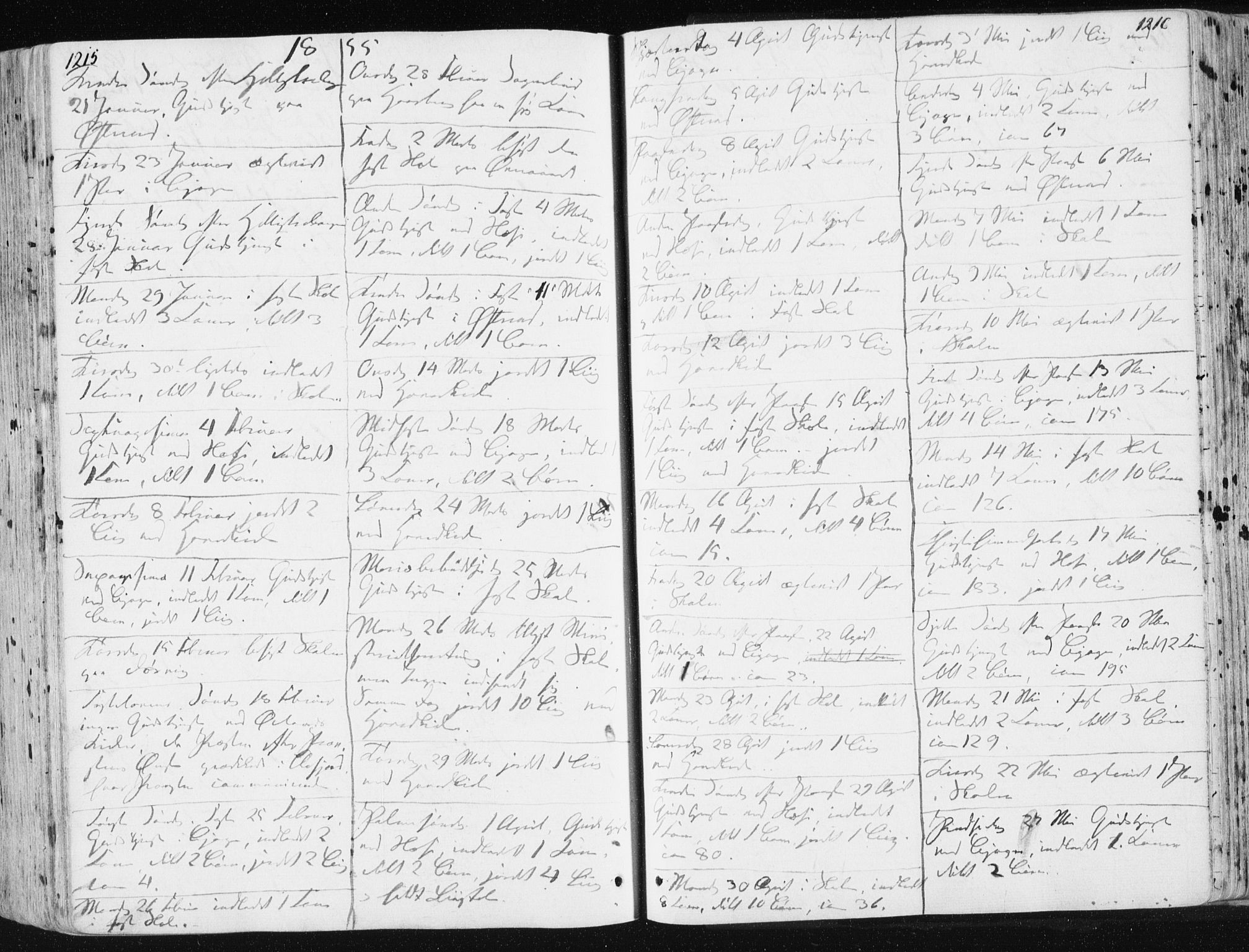 Ministerialprotokoller, klokkerbøker og fødselsregistre - Sør-Trøndelag, SAT/A-1456/659/L0736: Parish register (official) no. 659A06, 1842-1856, p. 1215-1216