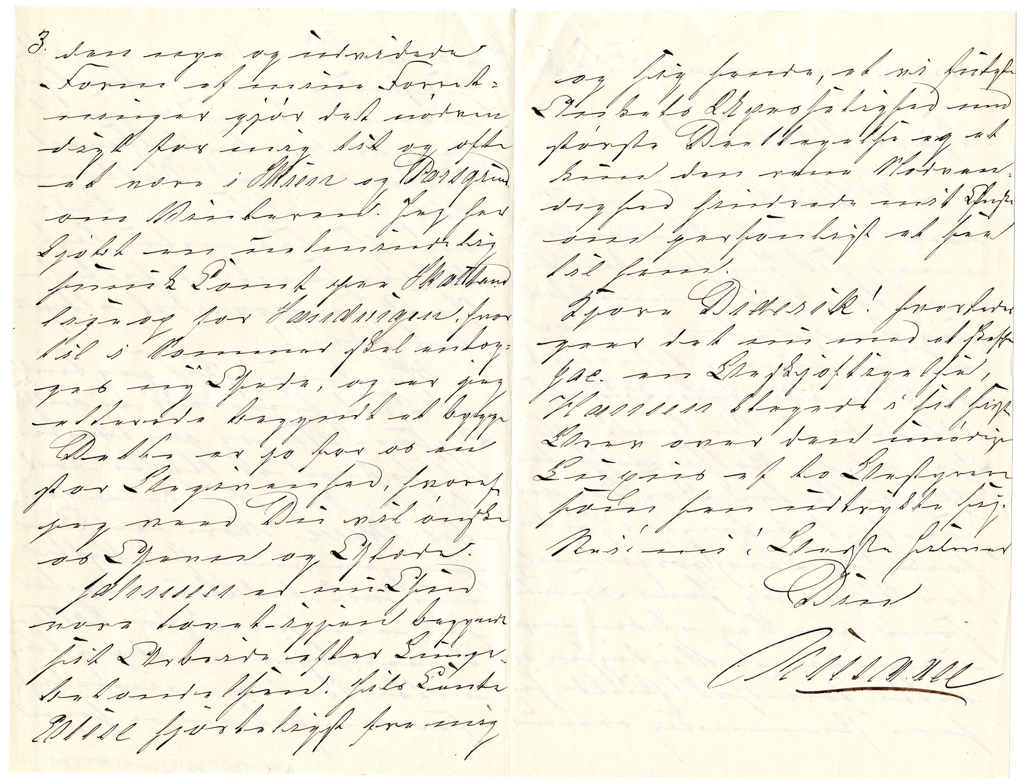 Diderik Maria Aalls brevsamling, NF/Ark-1023/F/L0001: D.M. Aalls brevsamling. A - B, 1738-1889, p. 275