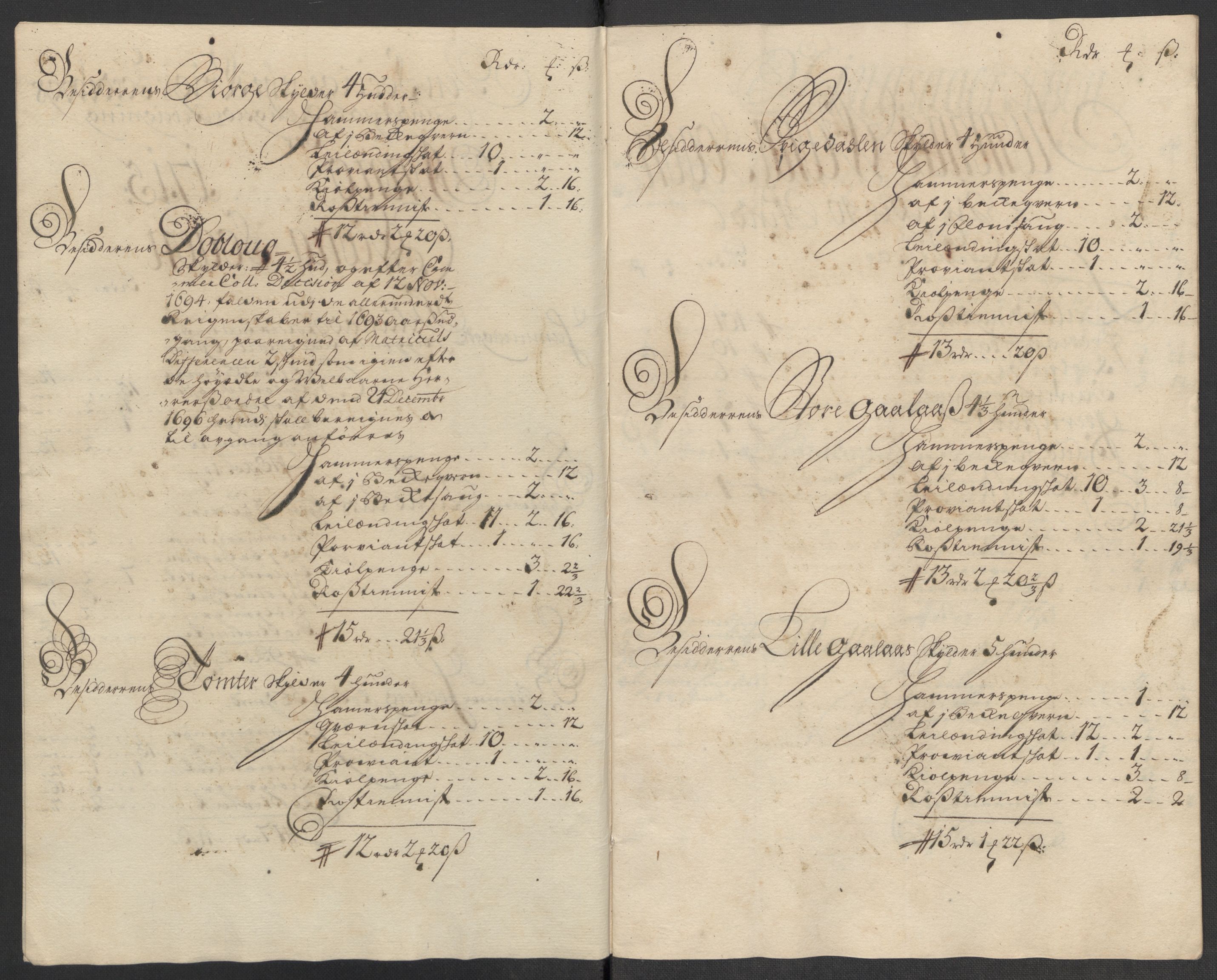 Rentekammeret inntil 1814, Reviderte regnskaper, Fogderegnskap, AV/RA-EA-4092/R16/L1053: Fogderegnskap Hedmark, 1715, p. 334