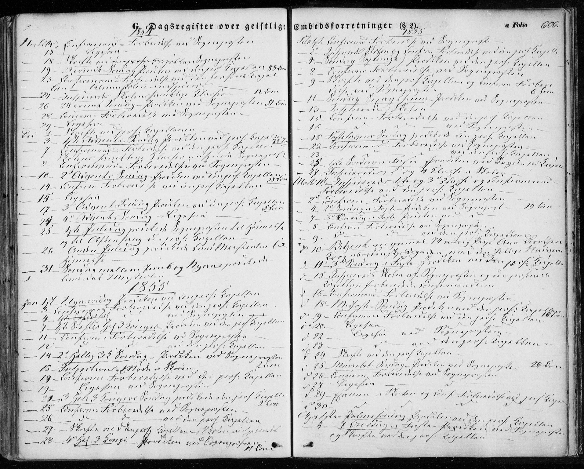 Ministerialprotokoller, klokkerbøker og fødselsregistre - Sør-Trøndelag, SAT/A-1456/601/L0051: Parish register (official) no. 601A19, 1848-1857, p. 606