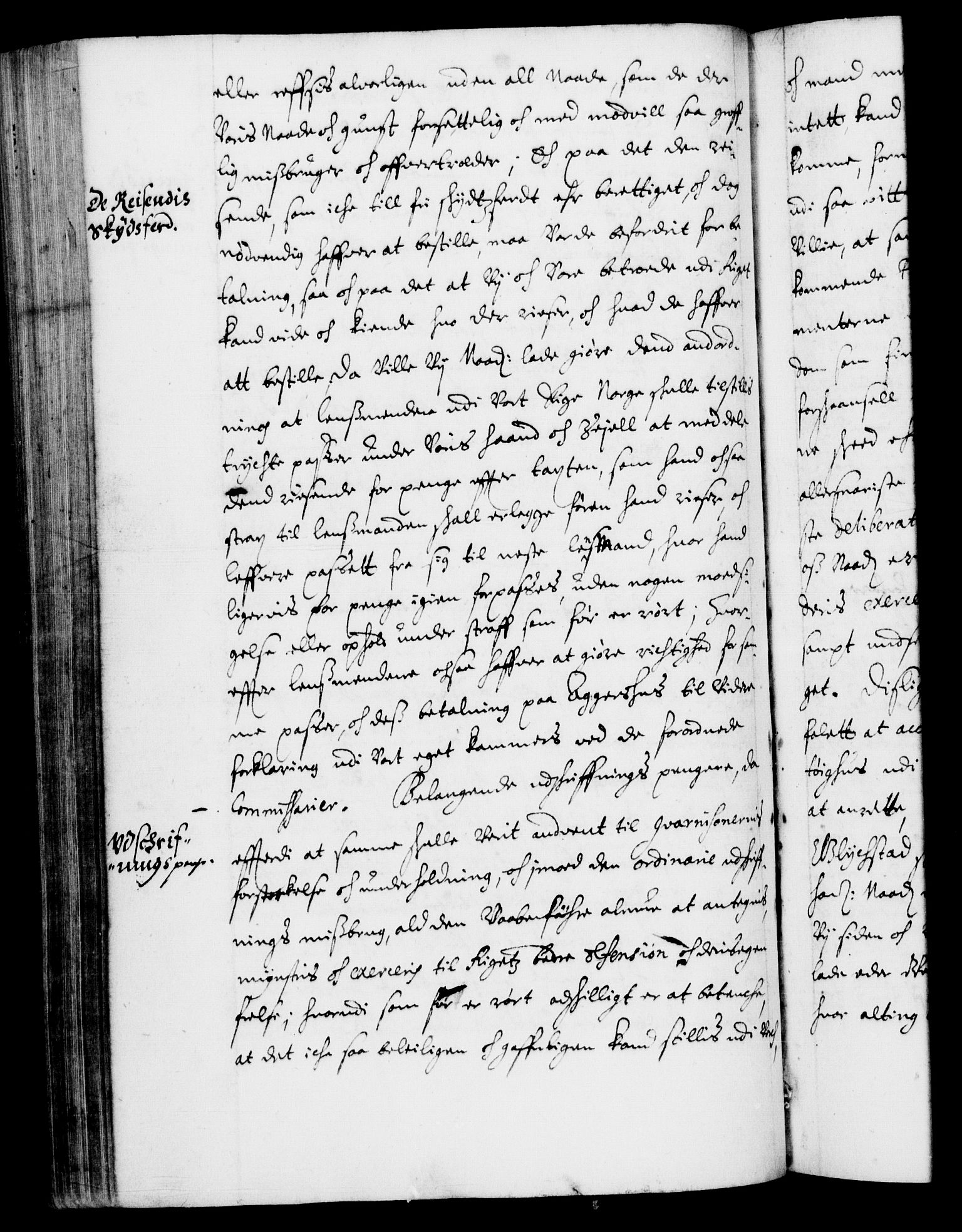 Danske Kanselli 1572-1799, AV/RA-EA-3023/F/Fc/Fca/Fcab/L0007: Norske tegnelser (mikrofilm), 1640-1648, p. 353b