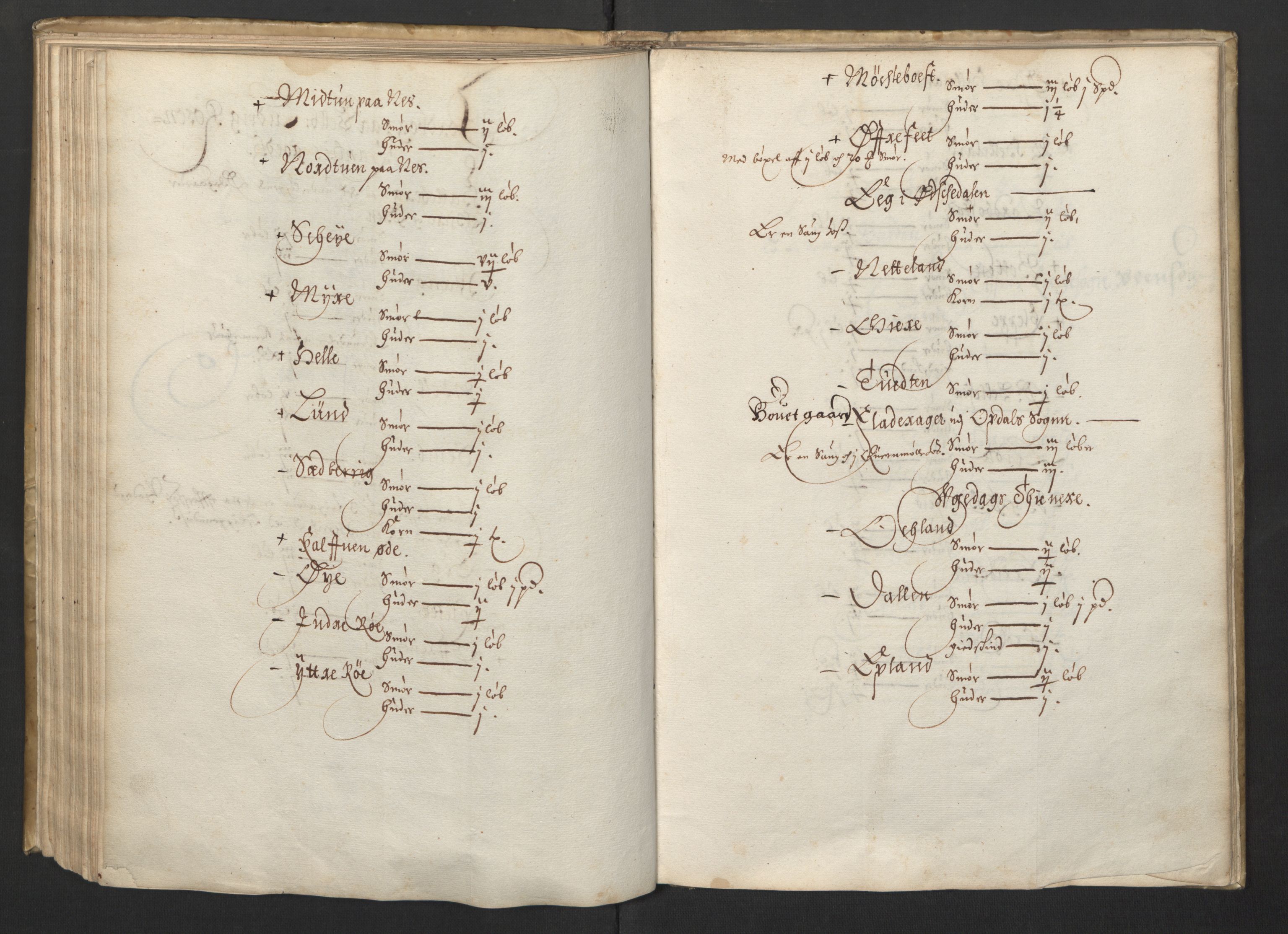 Rentekammeret inntil 1814, Realistisk ordnet avdeling, AV/RA-EA-4070/L/L0026/0004: Bergen lagdømme: / Jordebok over adelens odels- og pantegods, 1661