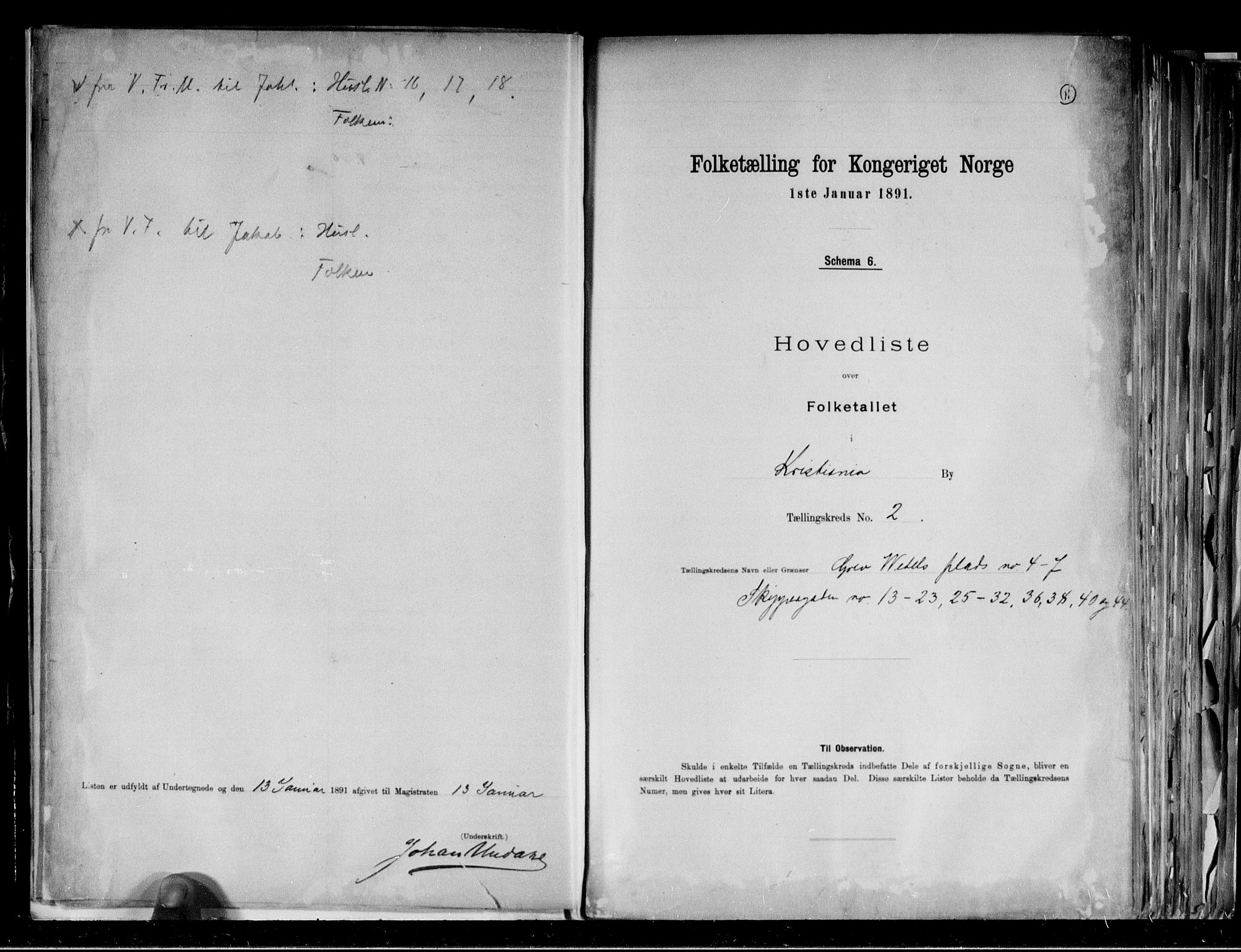 RA, 1891 census for 0301 Kristiania, 1891, p. 149