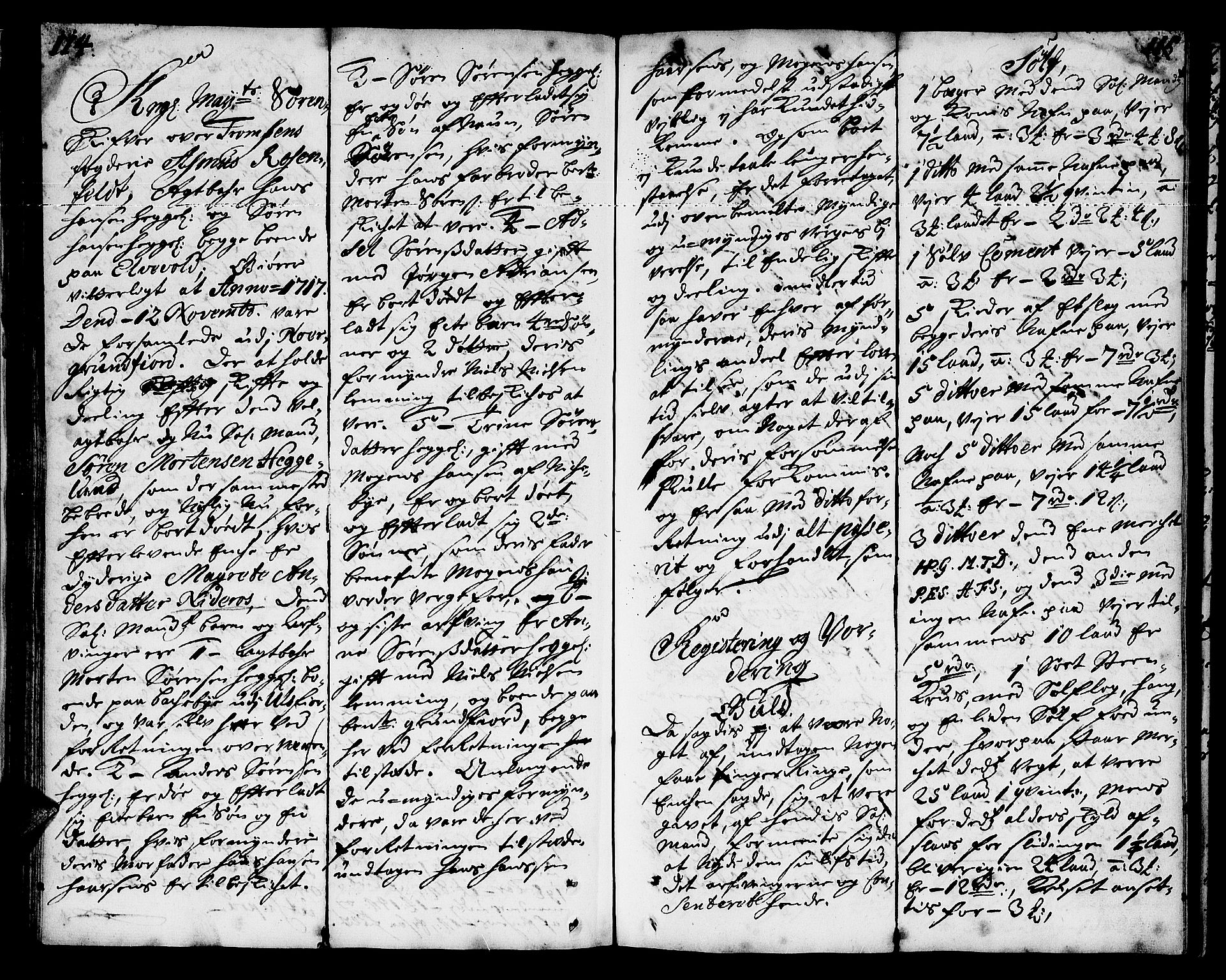 Sorenskriveren i Tromsø (-1755), SATØ/S-0262, 1713-1751, p. 114-115
