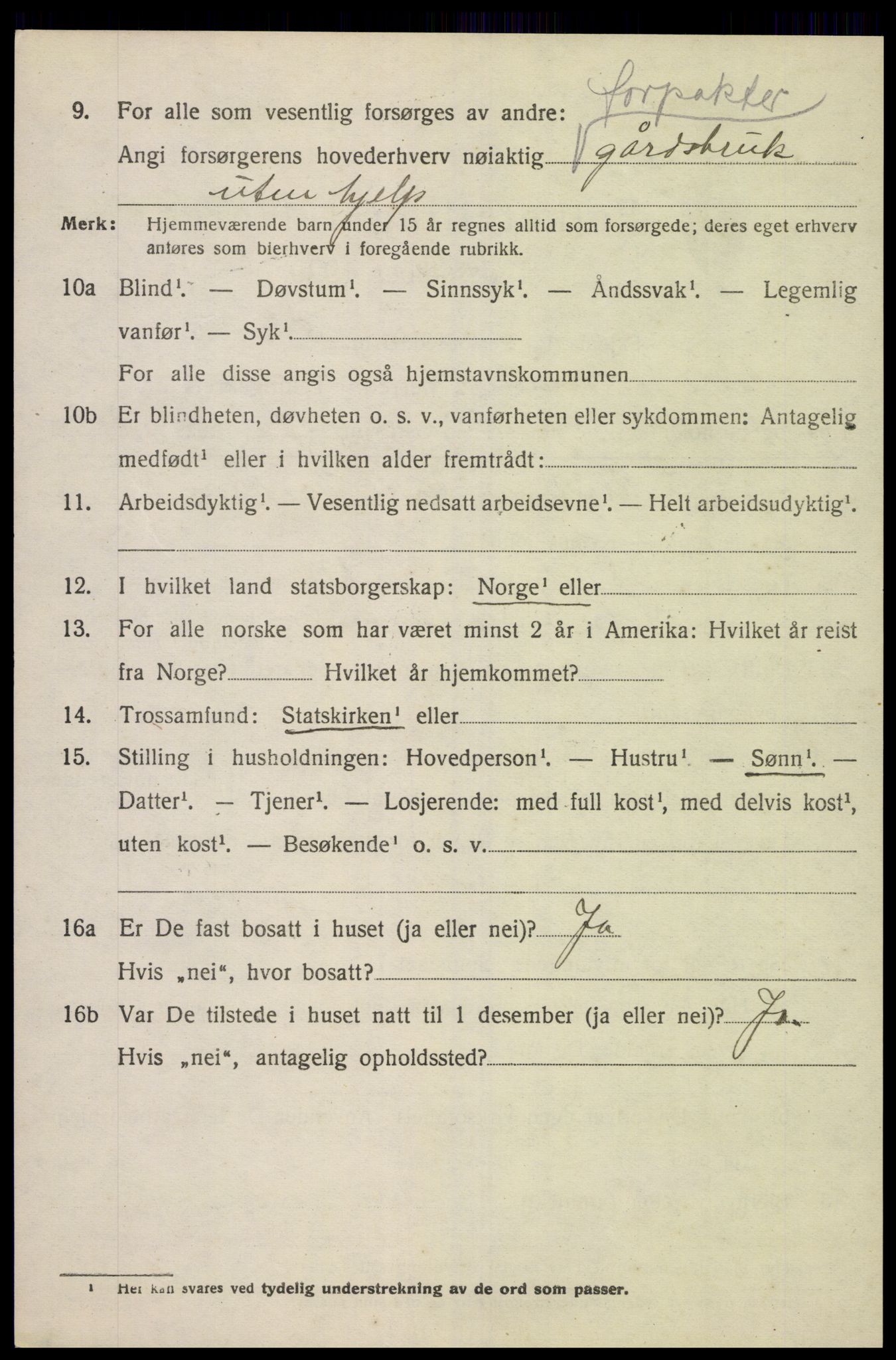 SAK, 1920 census for Halse og Harkmark, 1920, p. 4440