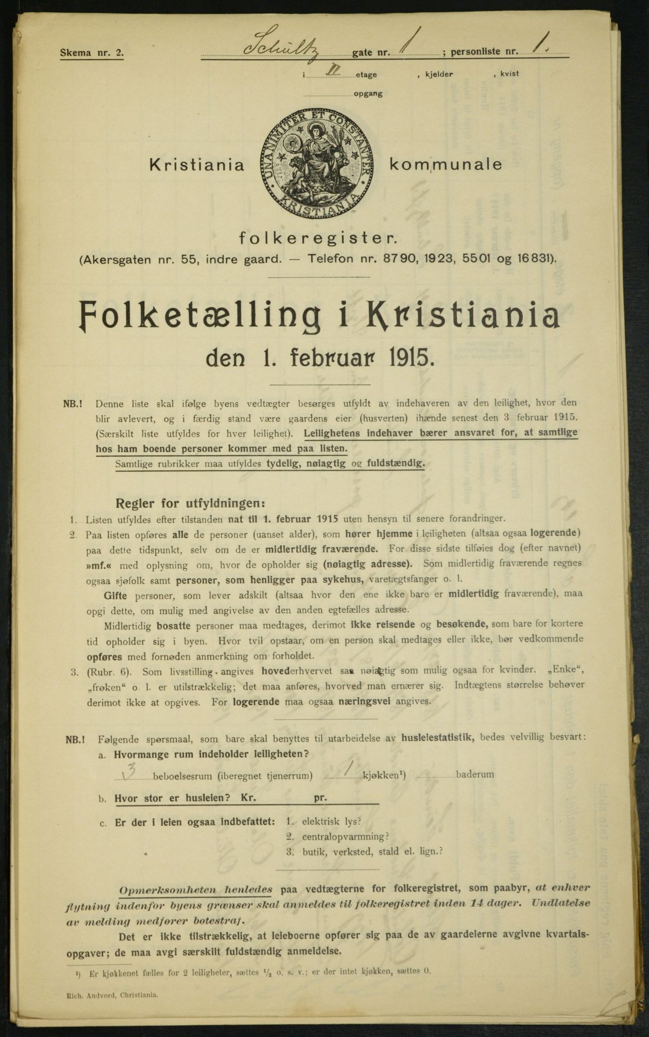 OBA, Municipal Census 1915 for Kristiania, 1915, p. 90149