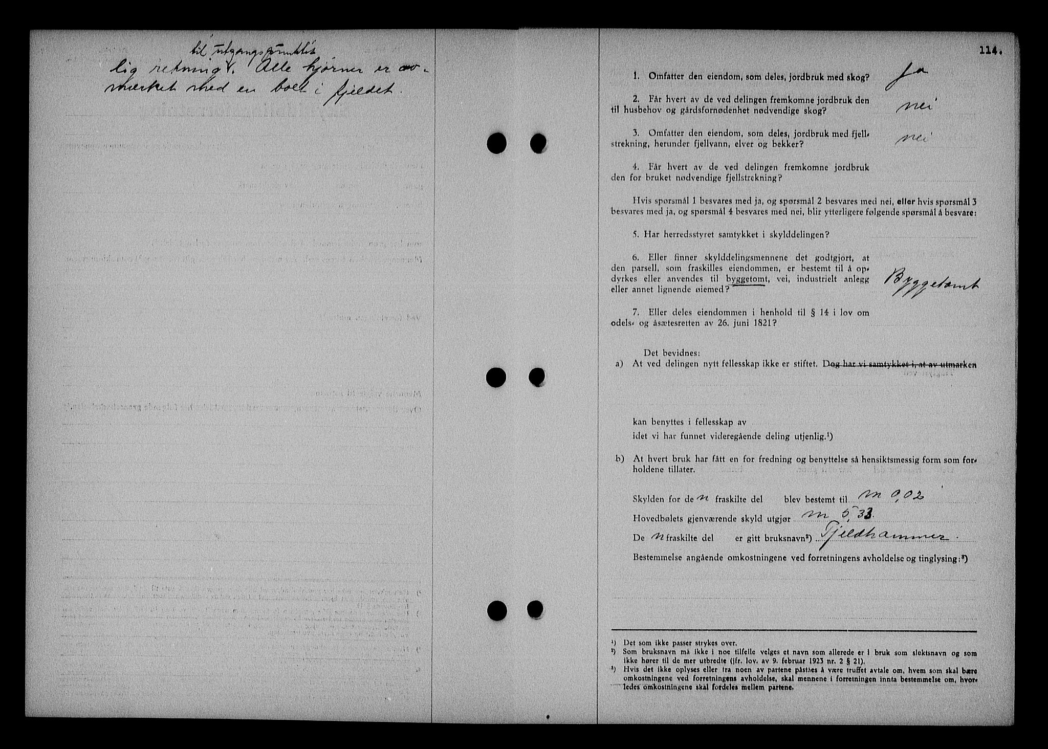Nedenes sorenskriveri, SAK/1221-0006/G/Gb/Gba/L0044: Mortgage book no. 40, 1937-1938, Diary no: : 836/1937